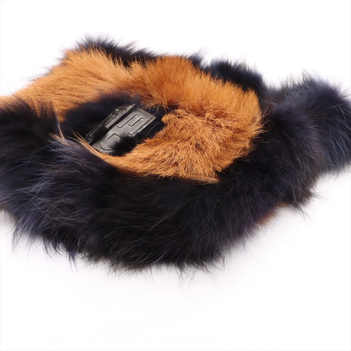 fur shoulder bag multicolor — view 3