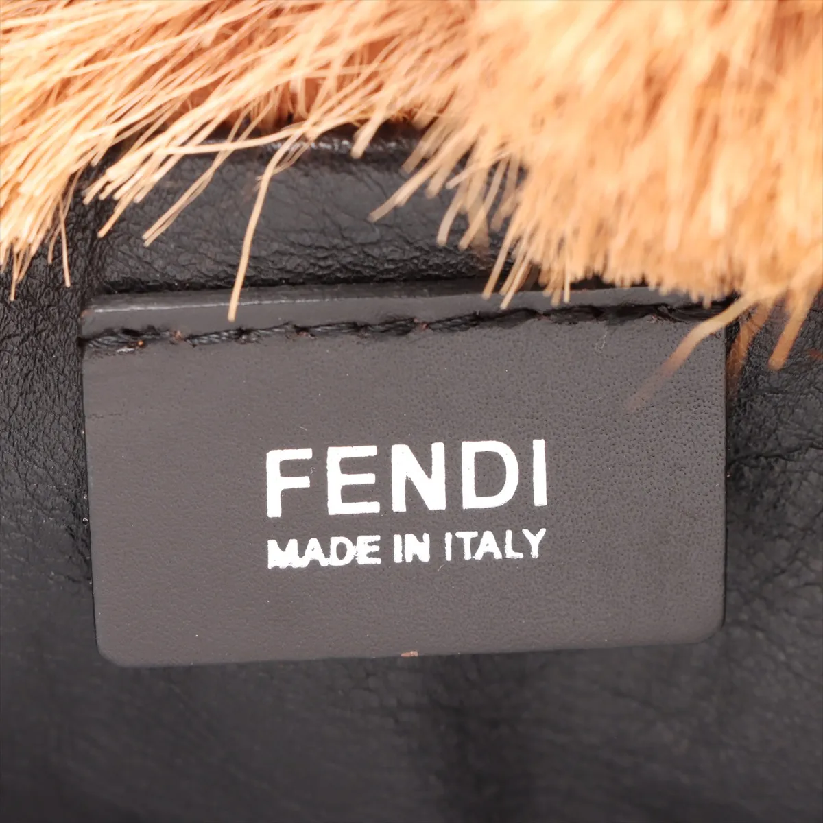 fur shoulder bag multicolor — view 8