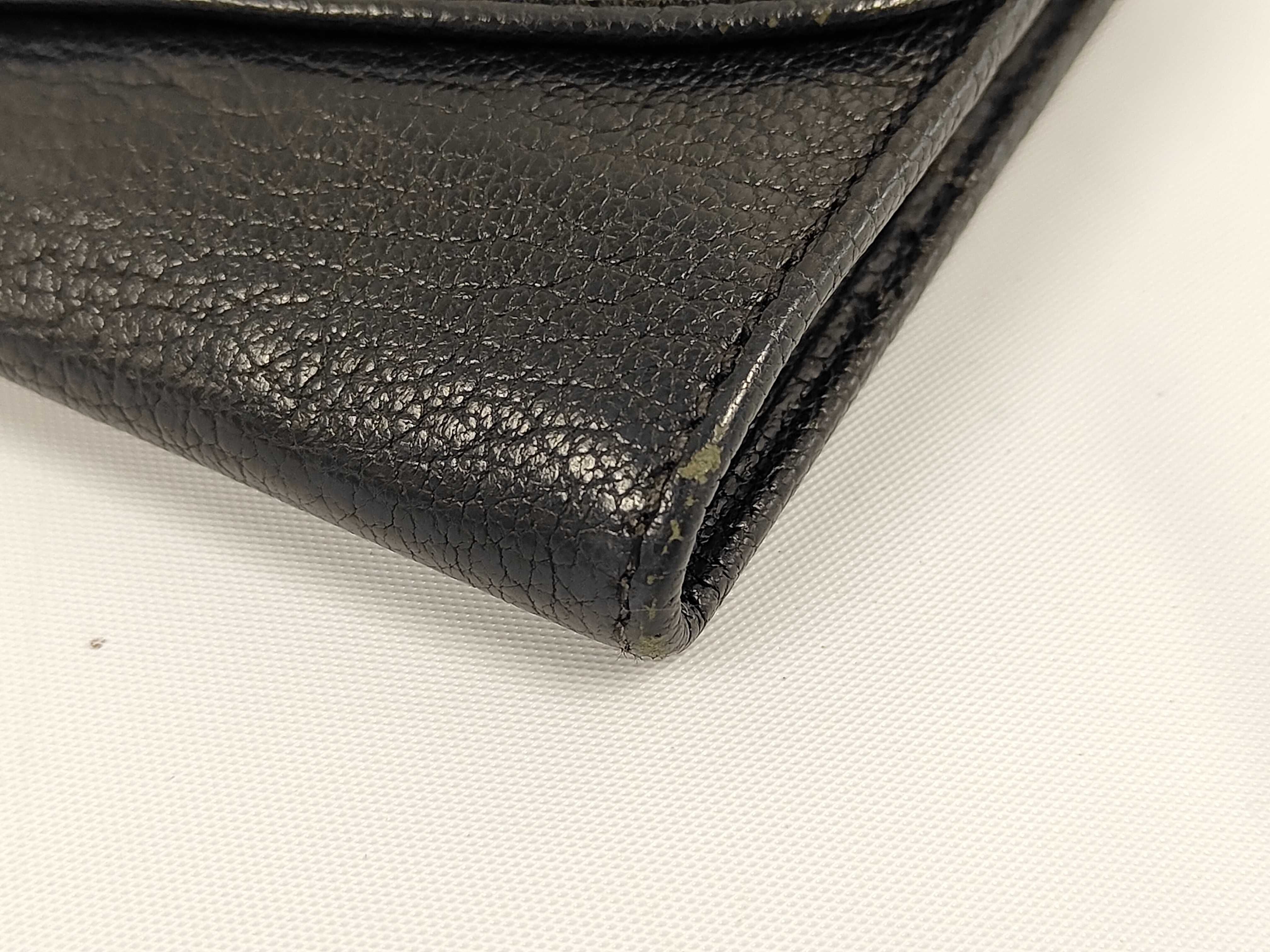 Lily Ribbon Long Wallet Leather Wallet — view 4
