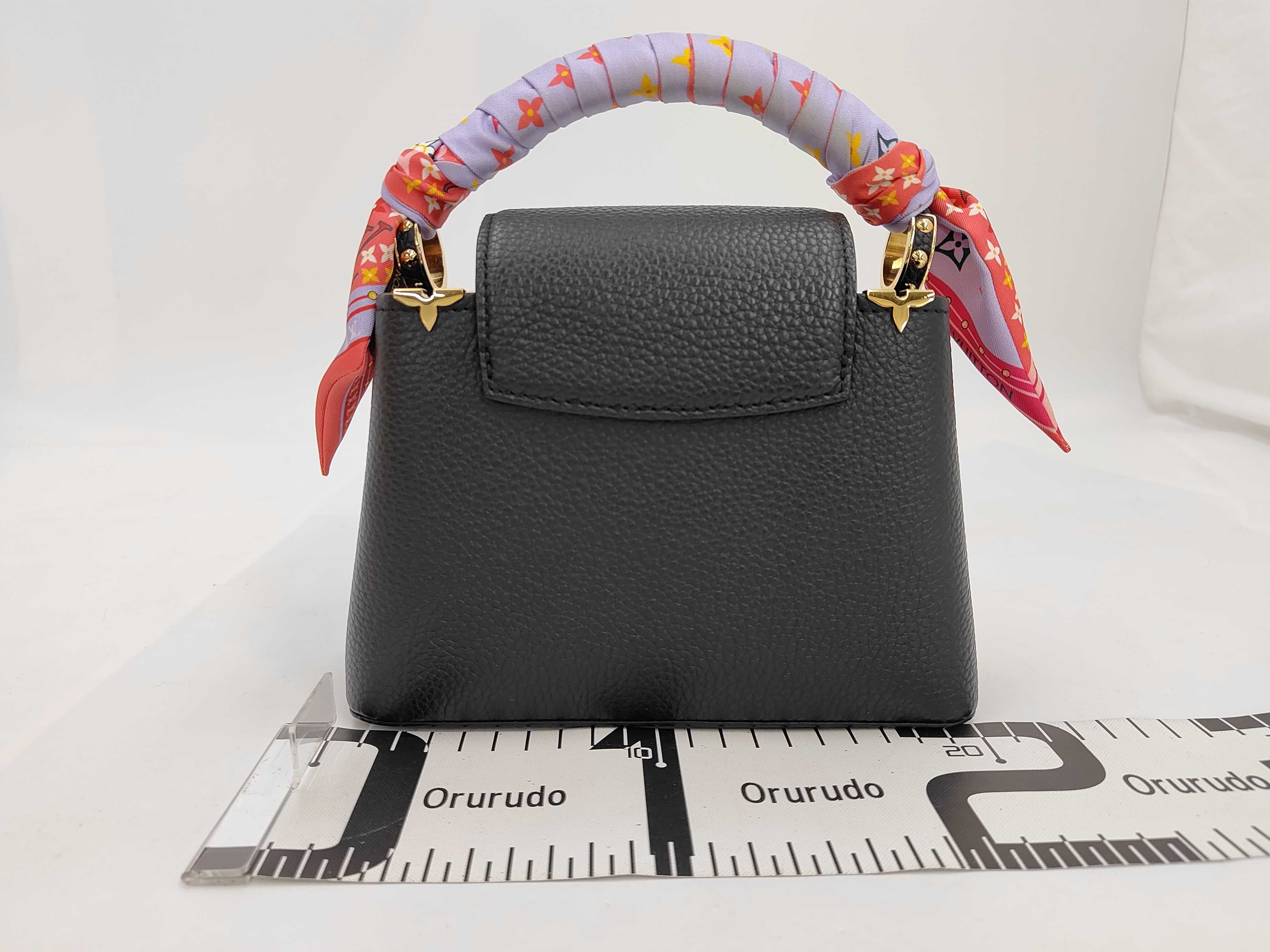 Capucines Mini Handbag with Twilly (M56669) RFID — view 2