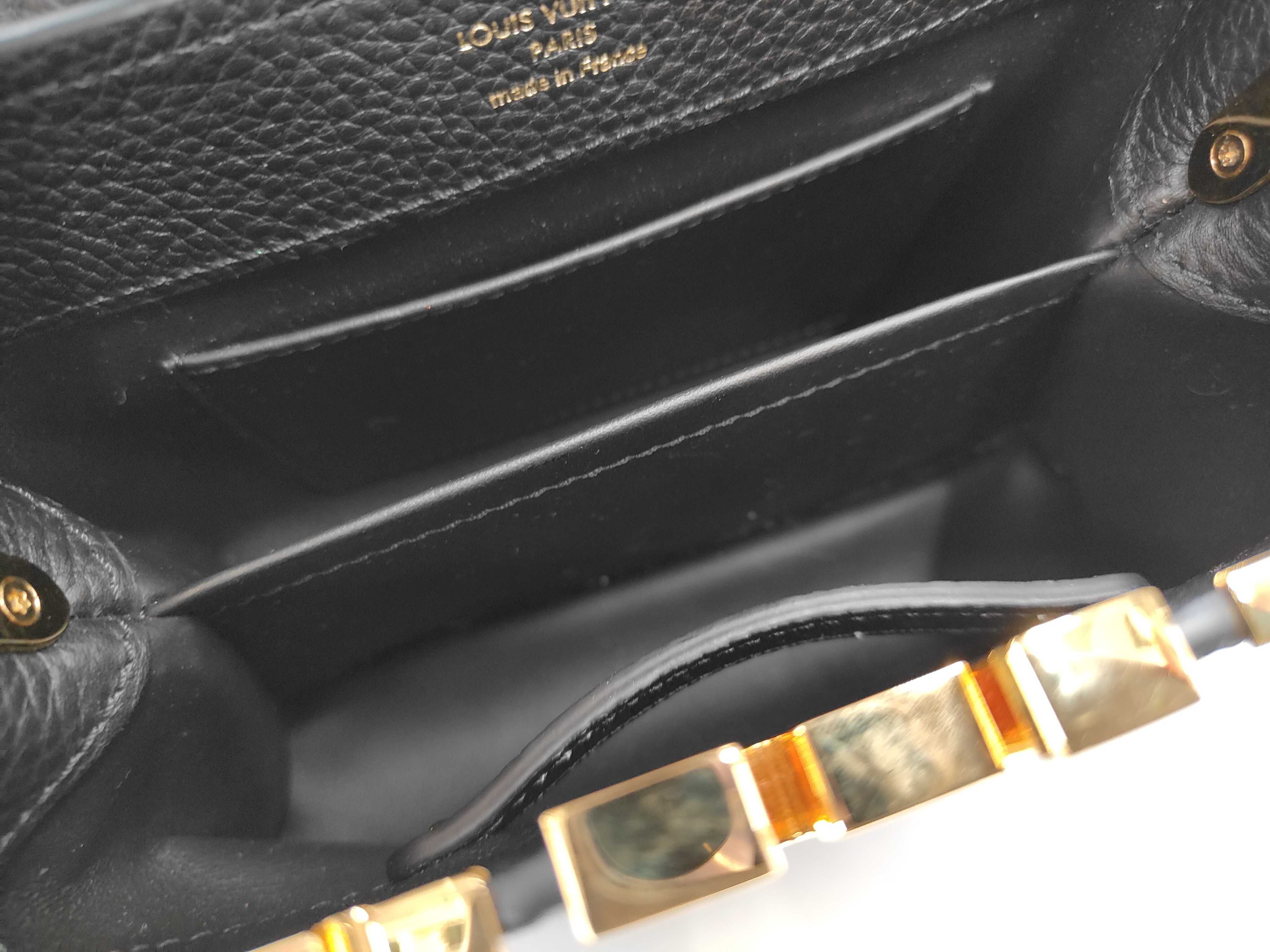 Capucines Mini Handbag with Twilly (M56669) RFID — view 8
