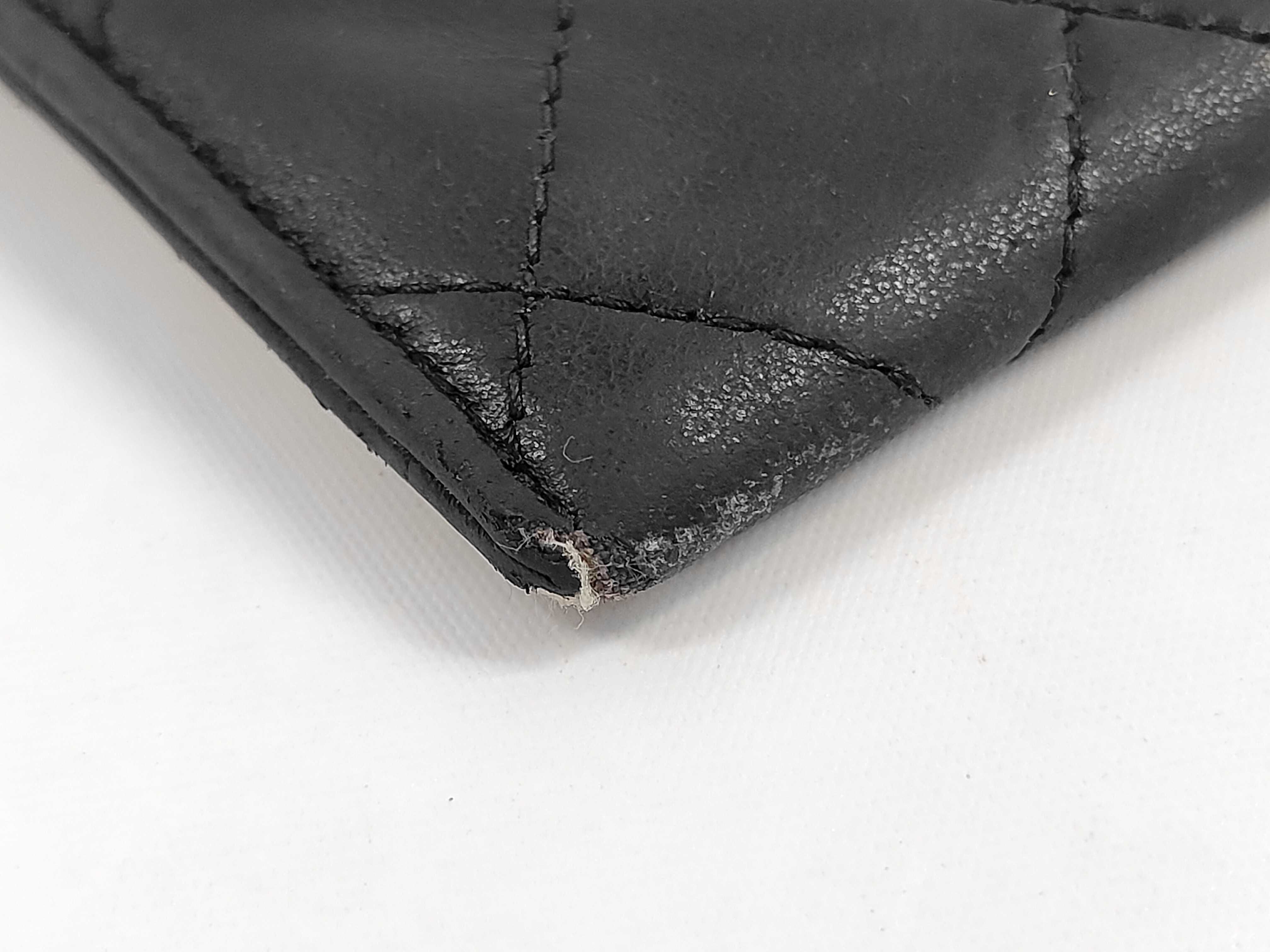 Lambskin Matelassé Card Case (Card Case, Pass Case, Business Card Holder) — view 4