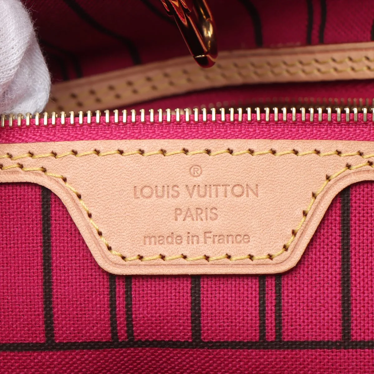 Monogram Neverfull PM M41245 AR2260 Brown x Pink (RFID detected) — view 11
