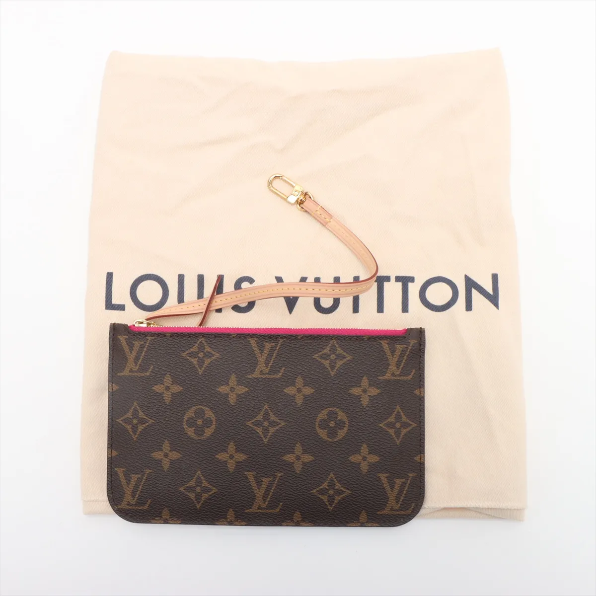 Monogram Neverfull PM M41245 AR2260 Brown x Pink (RFID detected) — view 12