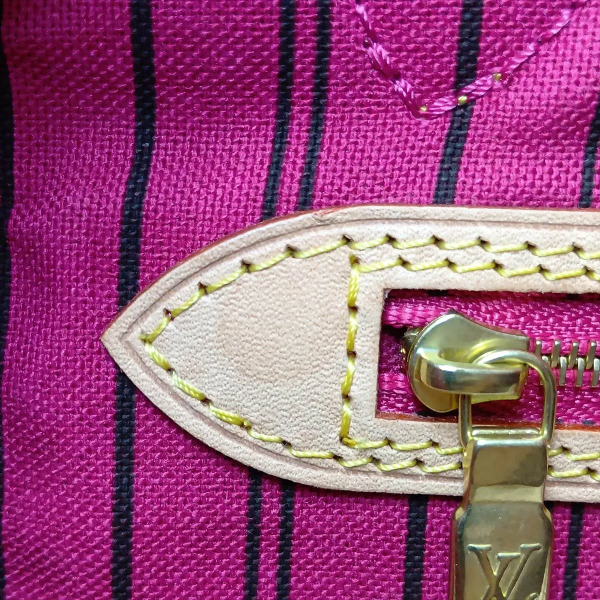 Monogram Neverfull PM M41245 AR2260 Brown x Pink (RFID detected) — view 14
