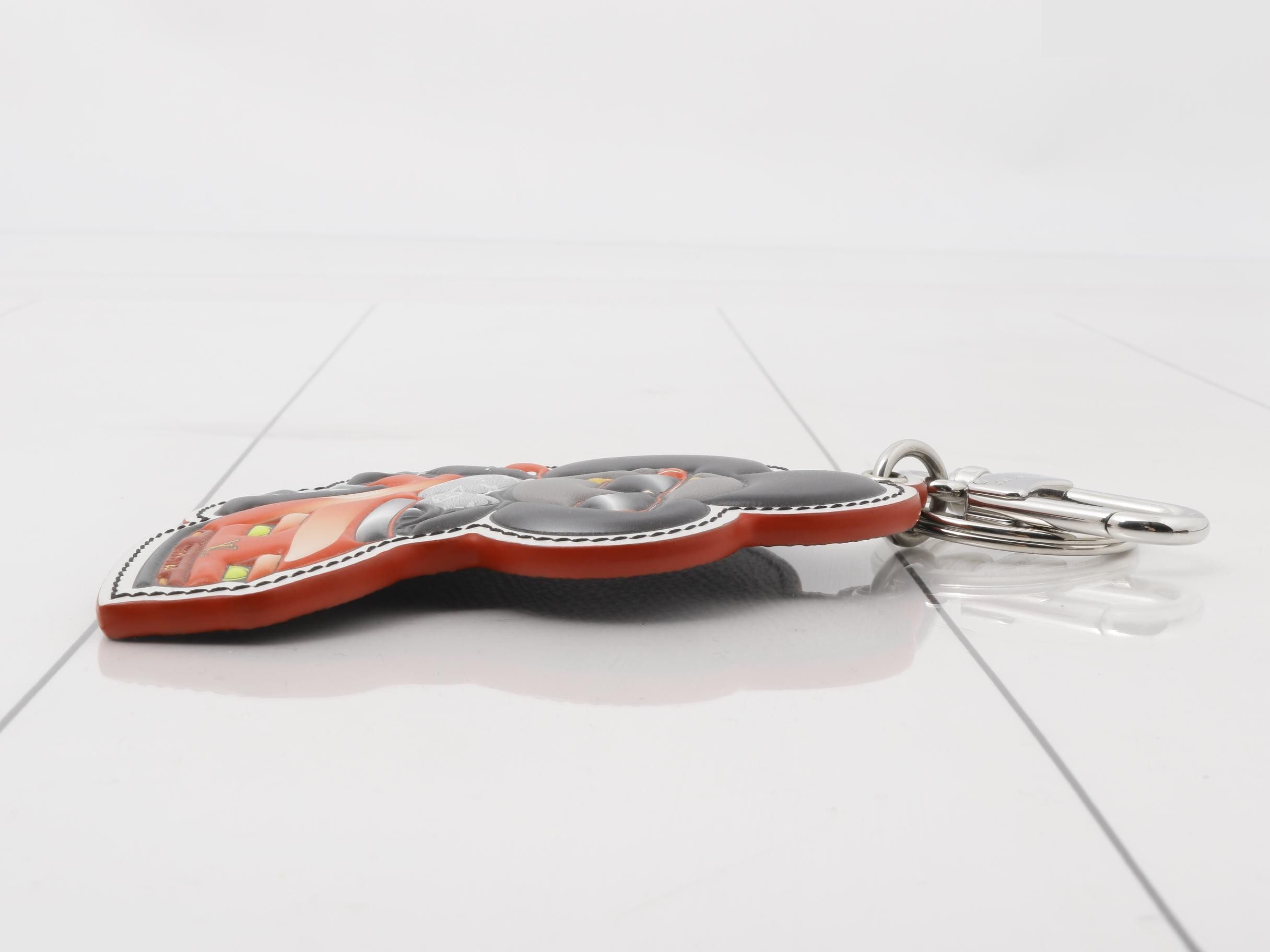 Sporty Car Vivienne Keyring — view 3