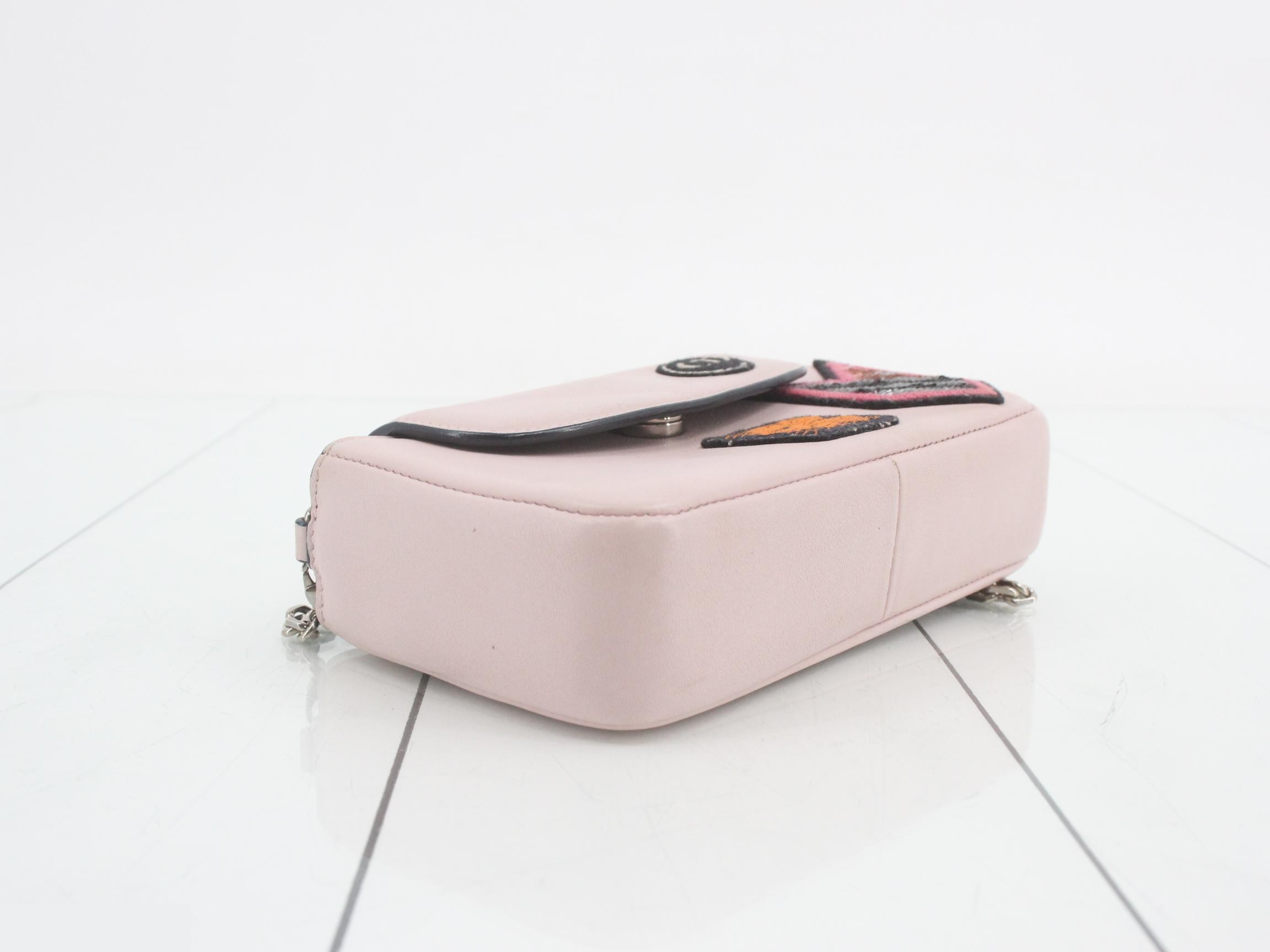 Leather Mini Shoulder Bag — view 5