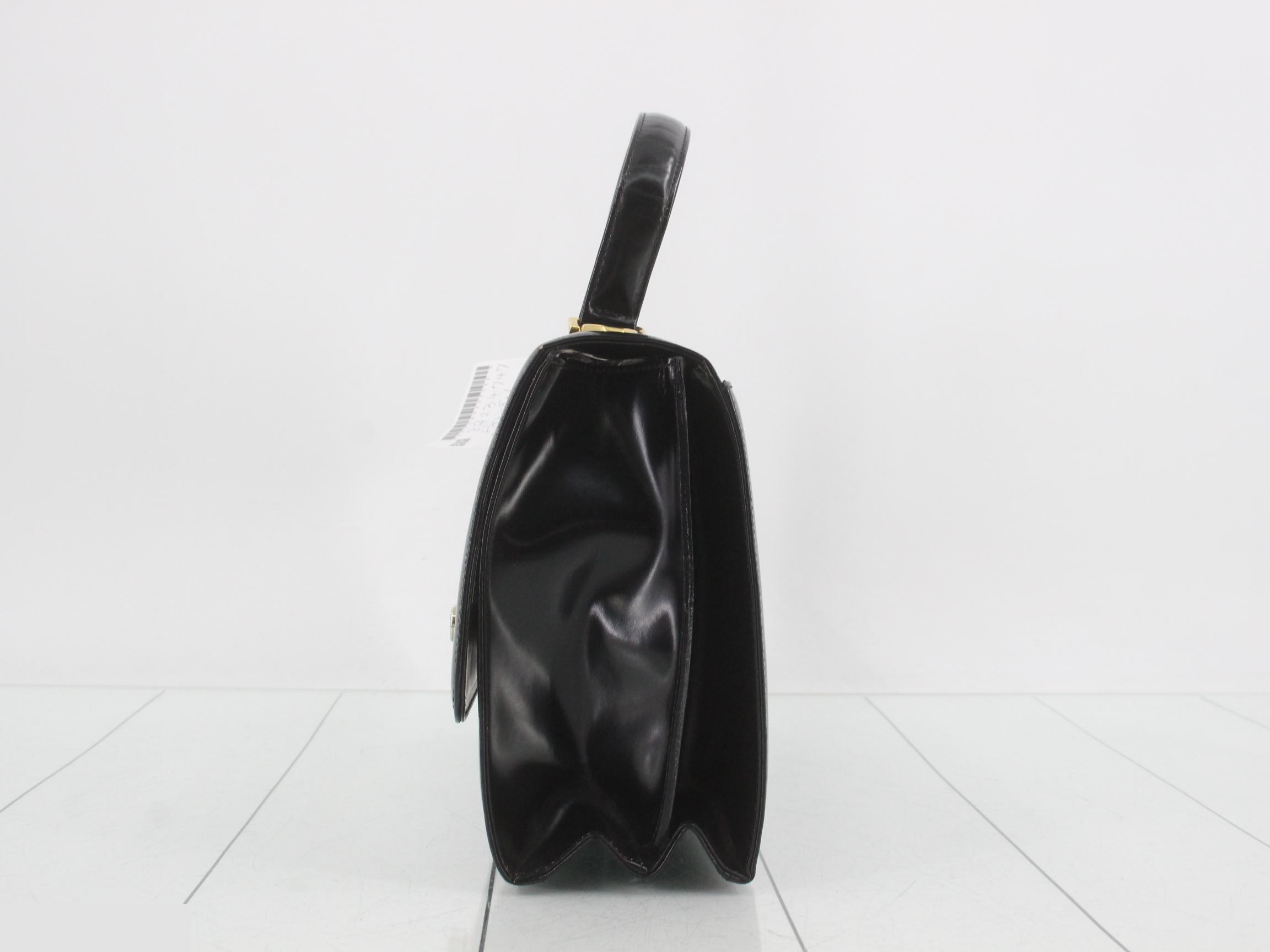 Turnlock leather, black, W26.5 H18 D8 — view 3