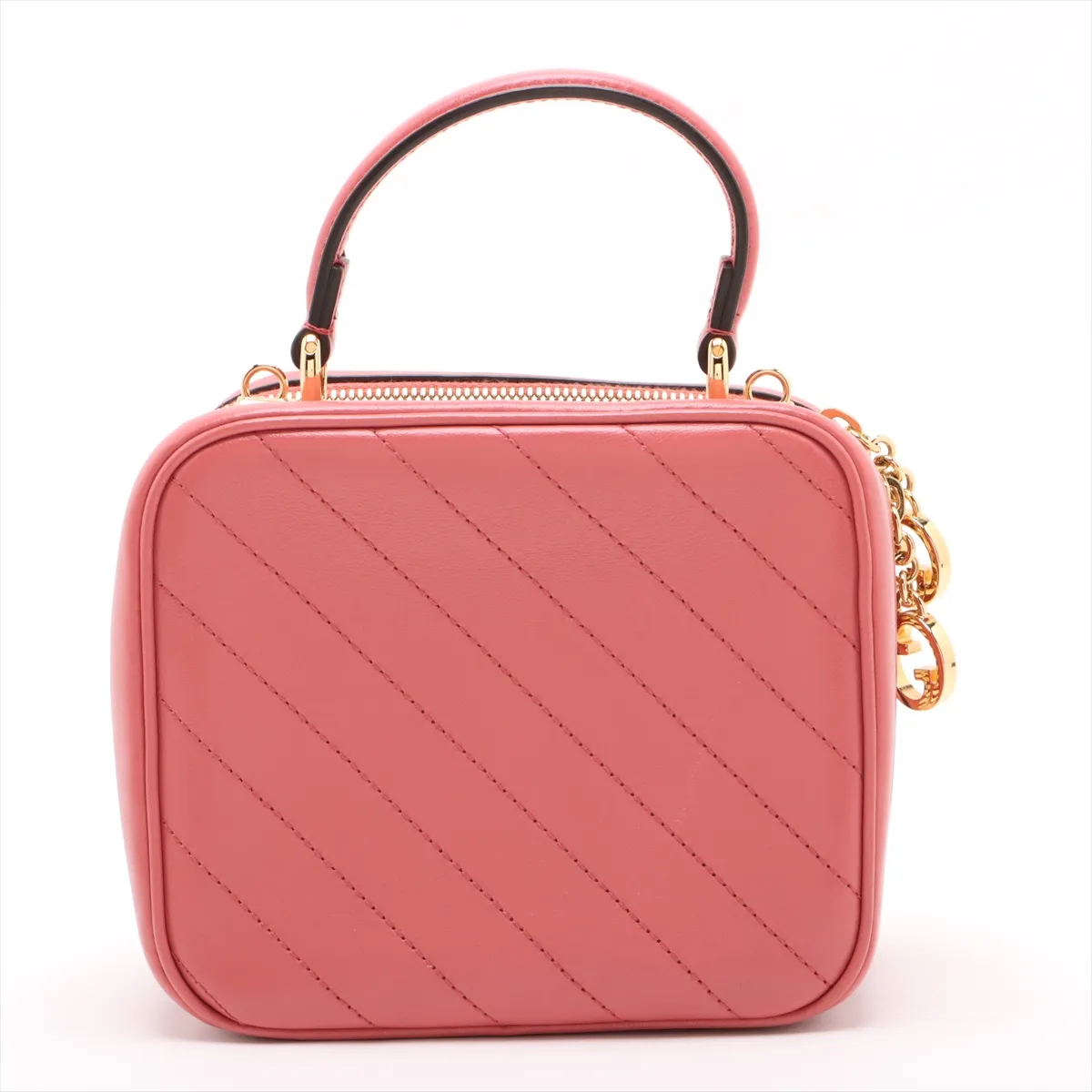 Blondie Leather 2WAY Handbag Pink 744434 — view 2