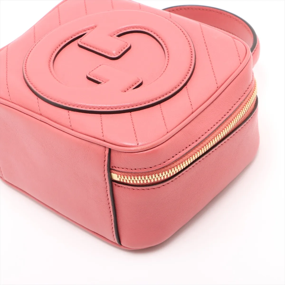 Blondie Leather 2WAY Handbag Pink 744434 — view 3