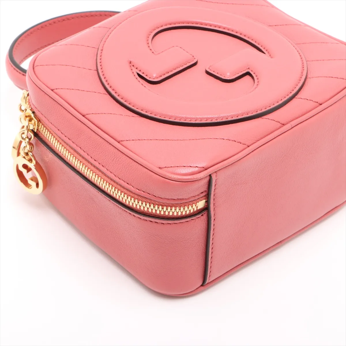 Blondie Leather 2WAY Handbag Pink 744434 — view 4
