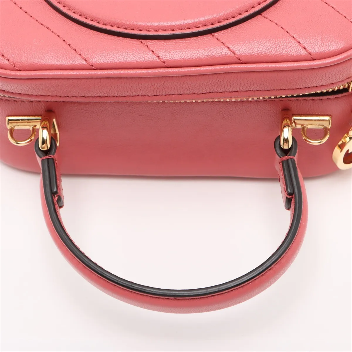 Blondie Leather 2WAY Handbag Pink 744434 — view 5