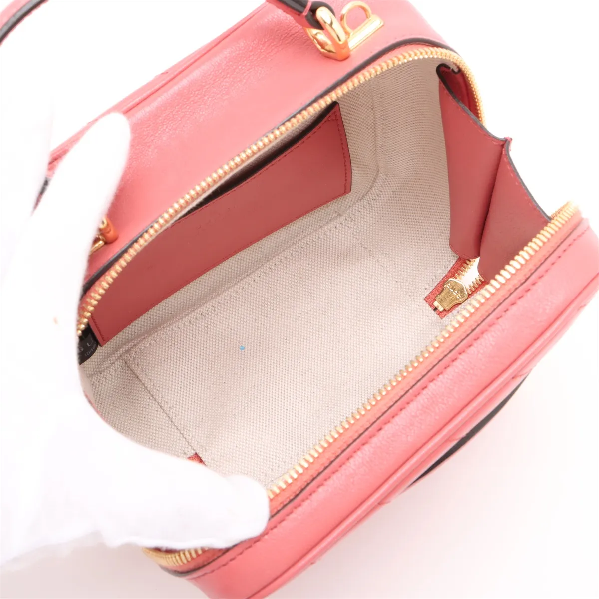 Blondie Leather 2WAY Handbag Pink 744434 — view 8