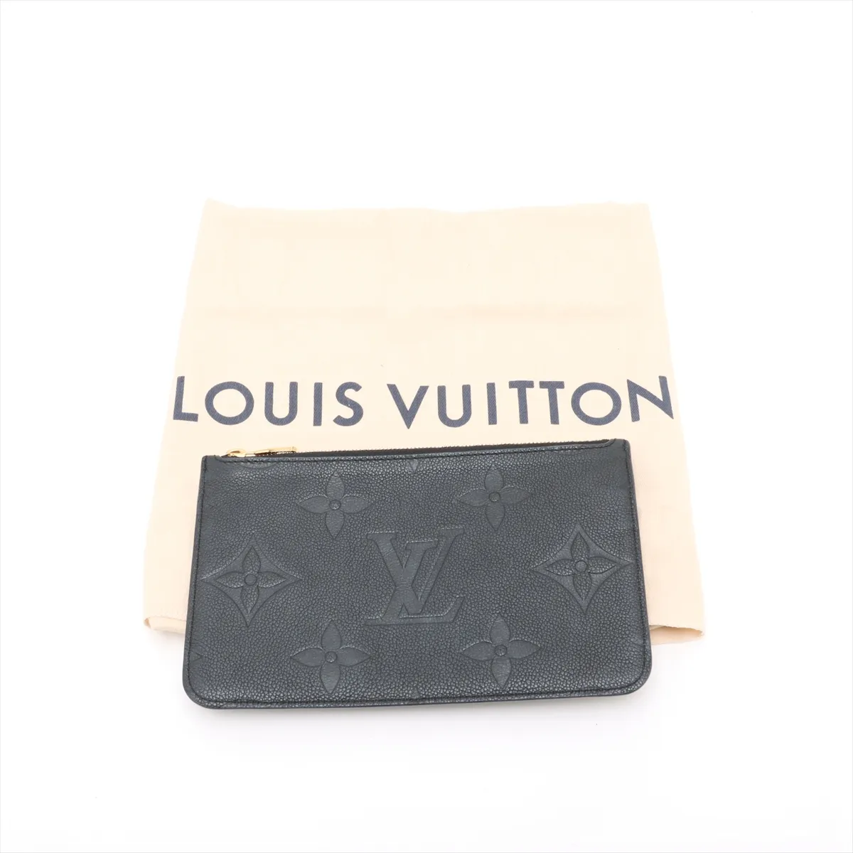 Monogram Empreinte Neverfull MM M45685 Black RFID response — view 12