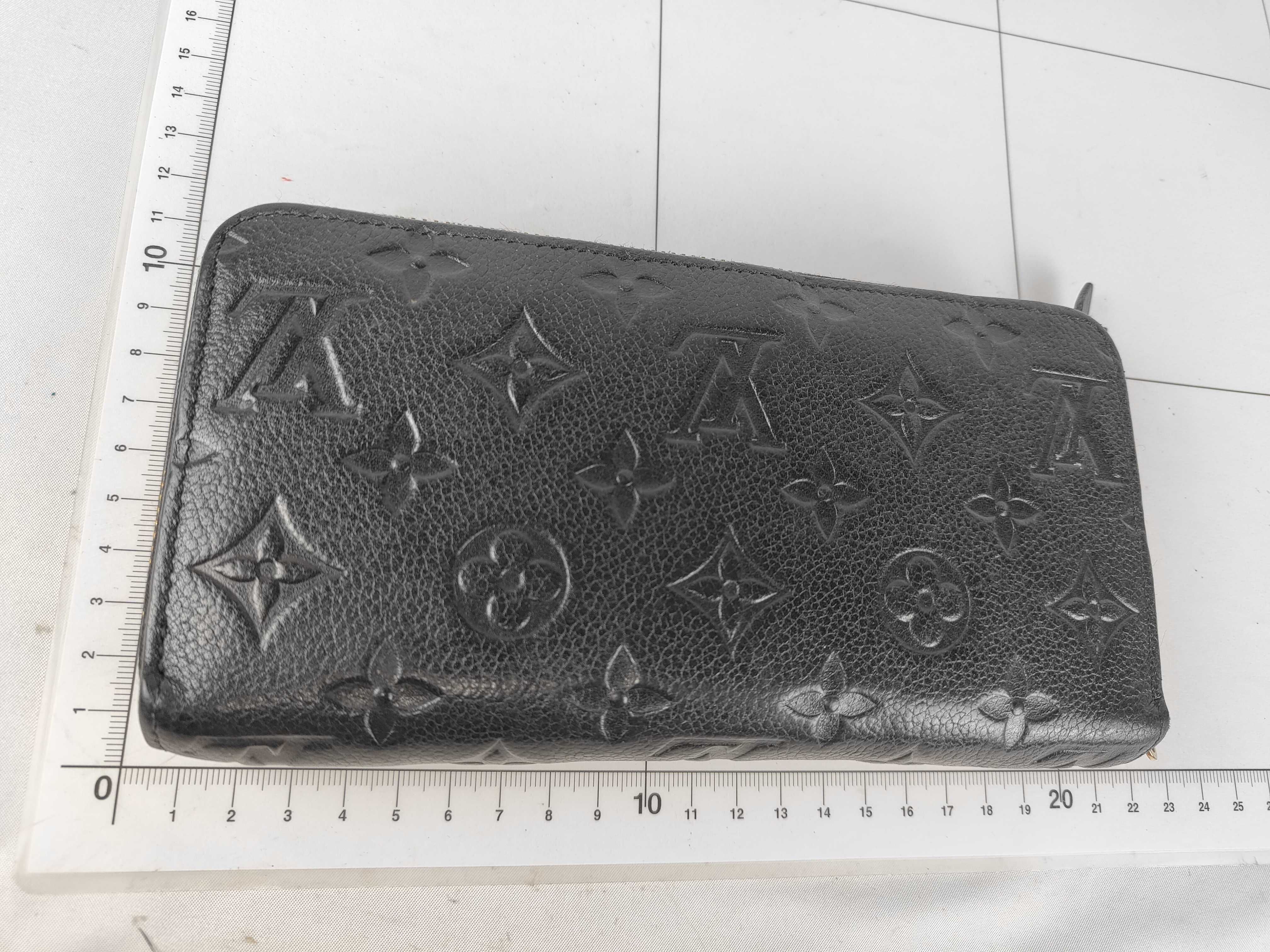 Monogram Empreinte Louis Vuitton Zippy Wallet Empreinte Noir M61864 SP2157 Wallet — view 2