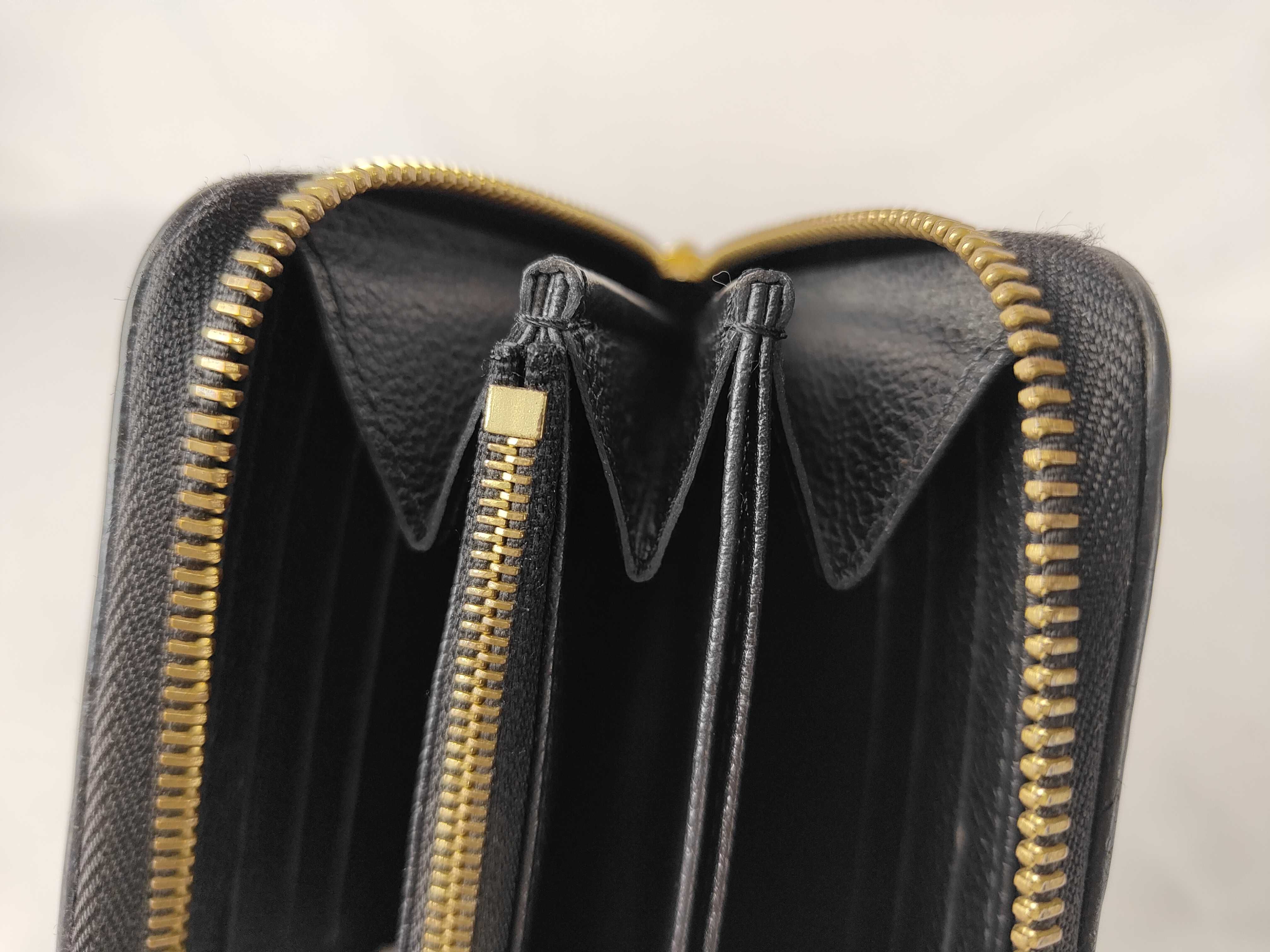 Monogram Empreinte Louis Vuitton Zippy Wallet Empreinte Noir M61864 SP2157 Wallet — view 12