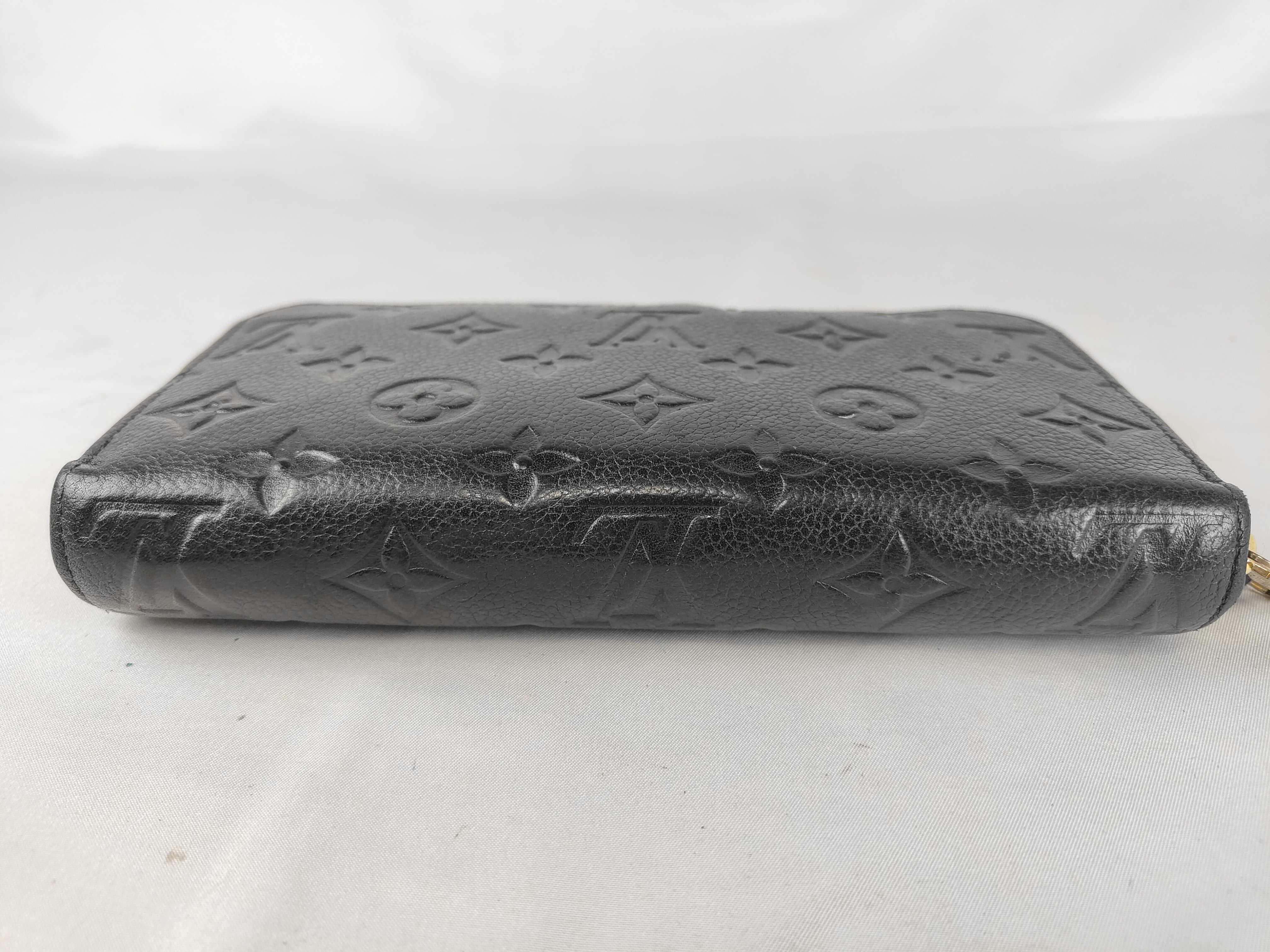 Monogram Empreinte Louis Vuitton Zippy Wallet Empreinte Noir M61864 SP2157 Wallet — view 3