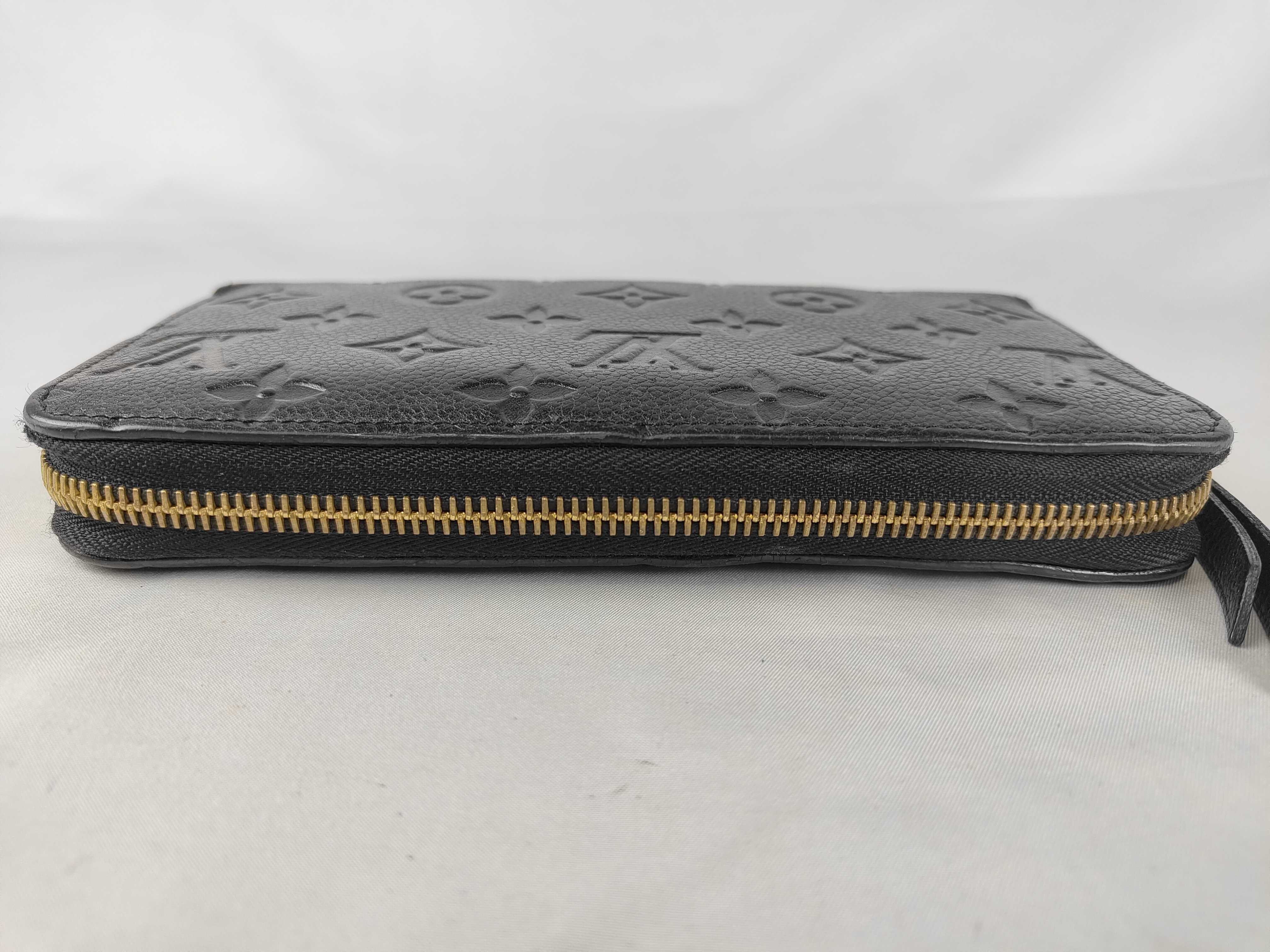 Monogram Empreinte Louis Vuitton Zippy Wallet Empreinte Noir M61864 SP2157 Wallet — view 6