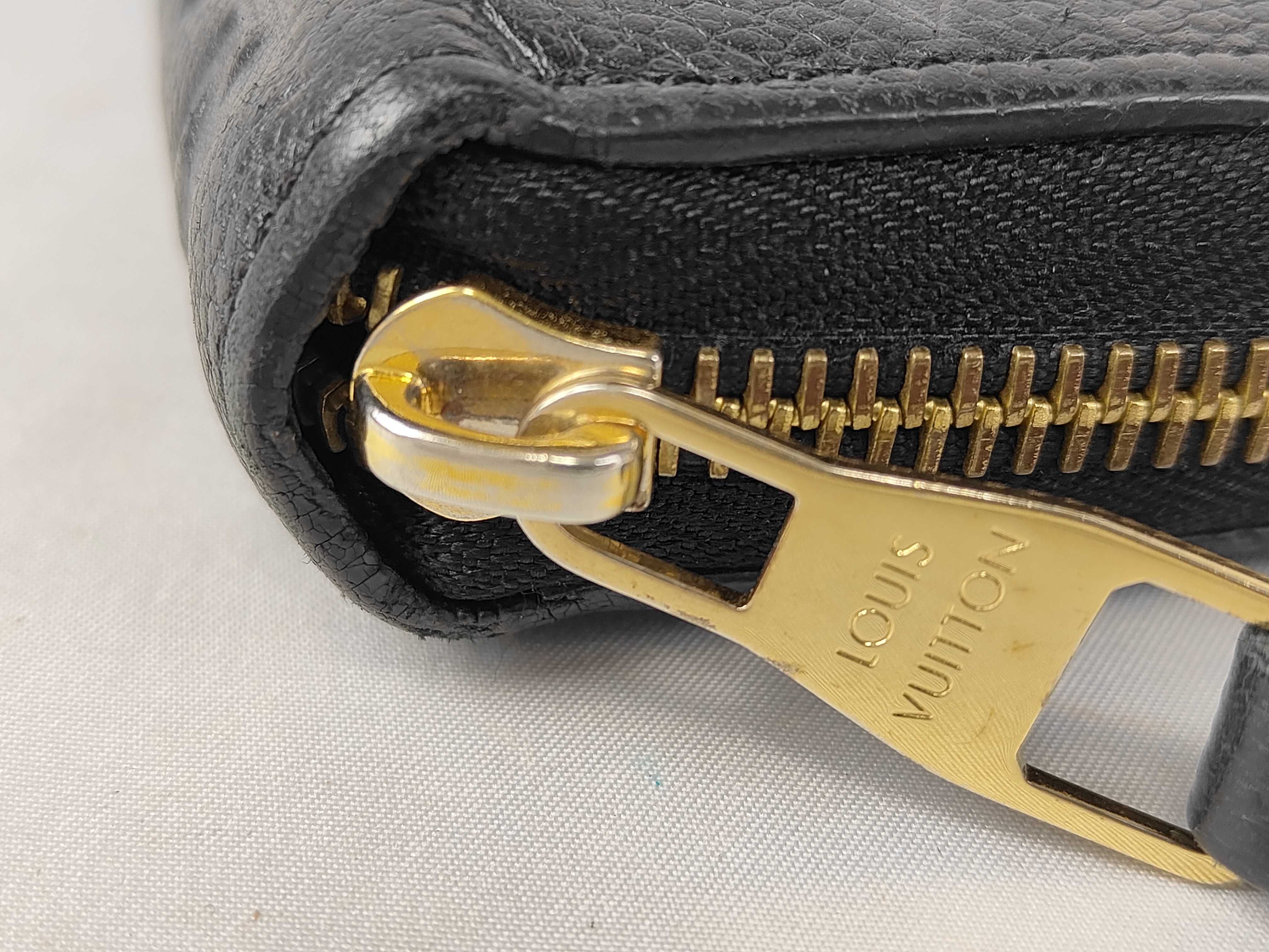 Monogram Empreinte Louis Vuitton Zippy Wallet Empreinte Noir M61864 SP2157 Wallet — view 8