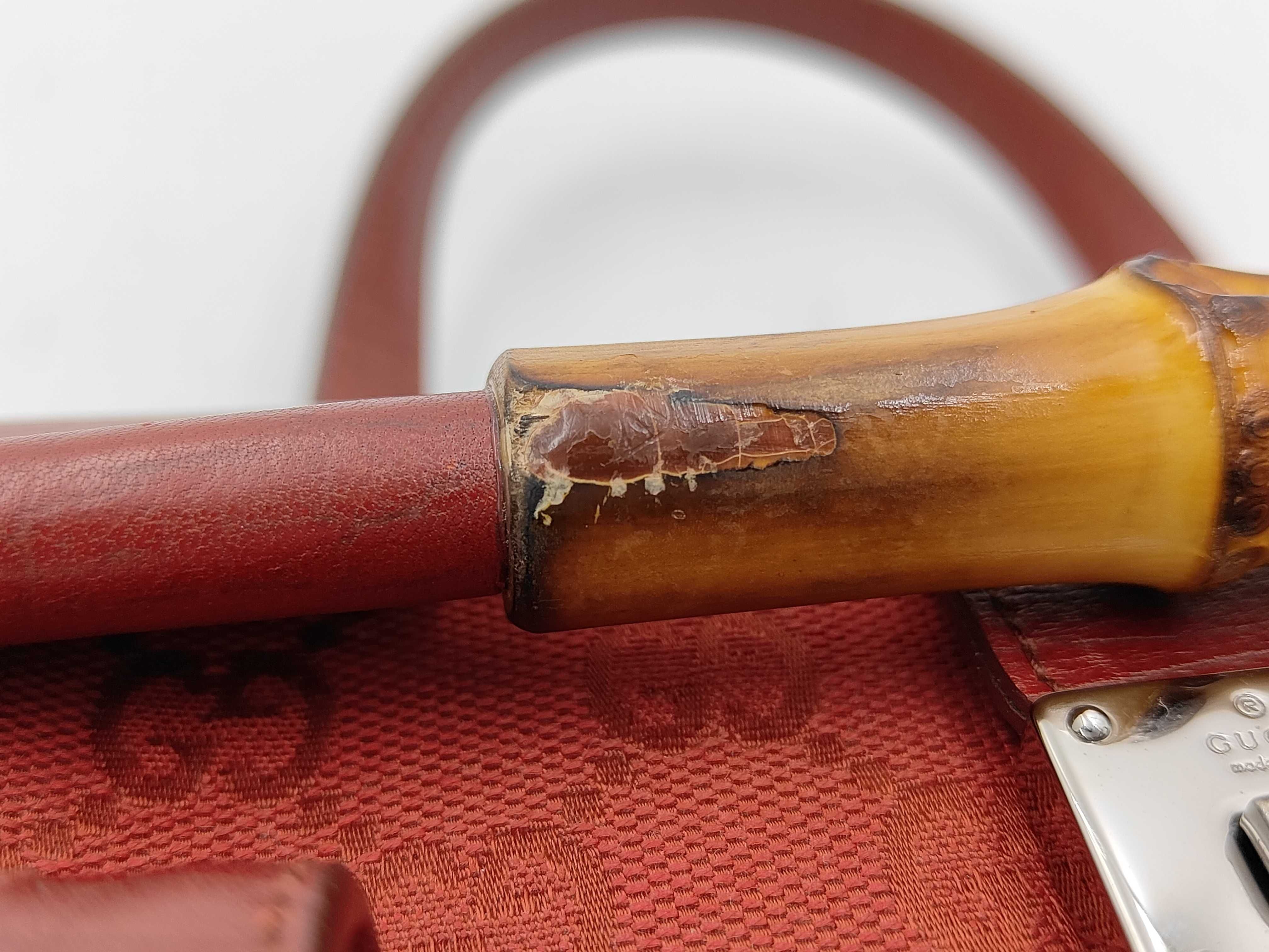 Bamboo GG Canvas Handbag 114991 — view 13