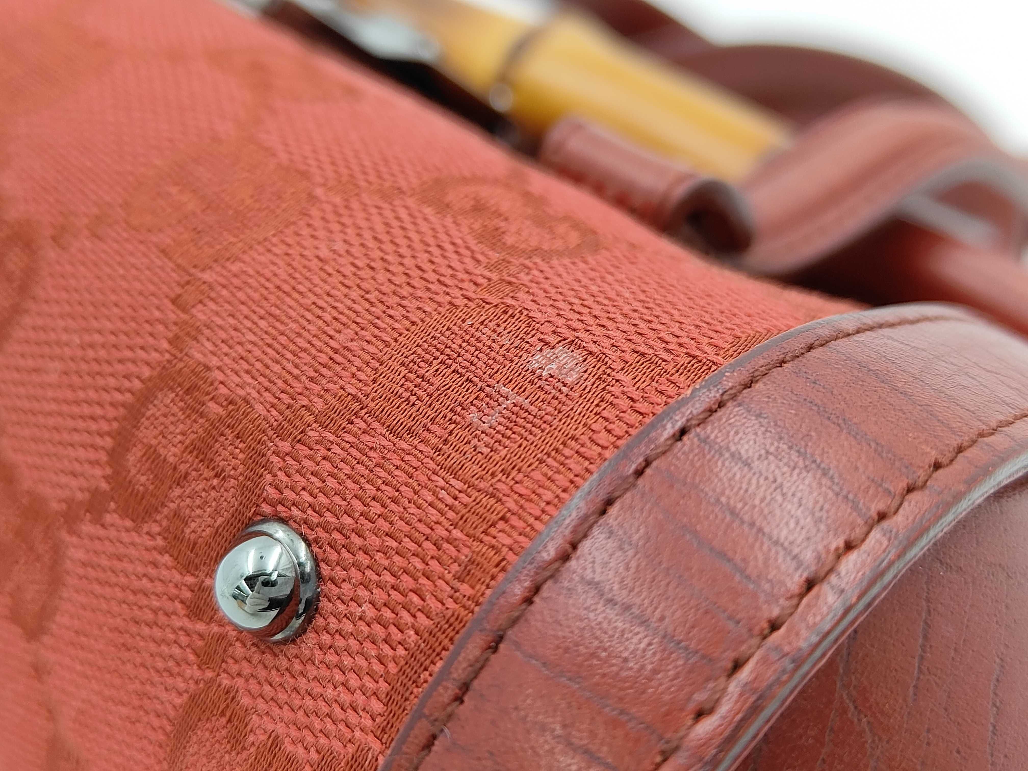 Bamboo GG Canvas Handbag 114991 — view 4