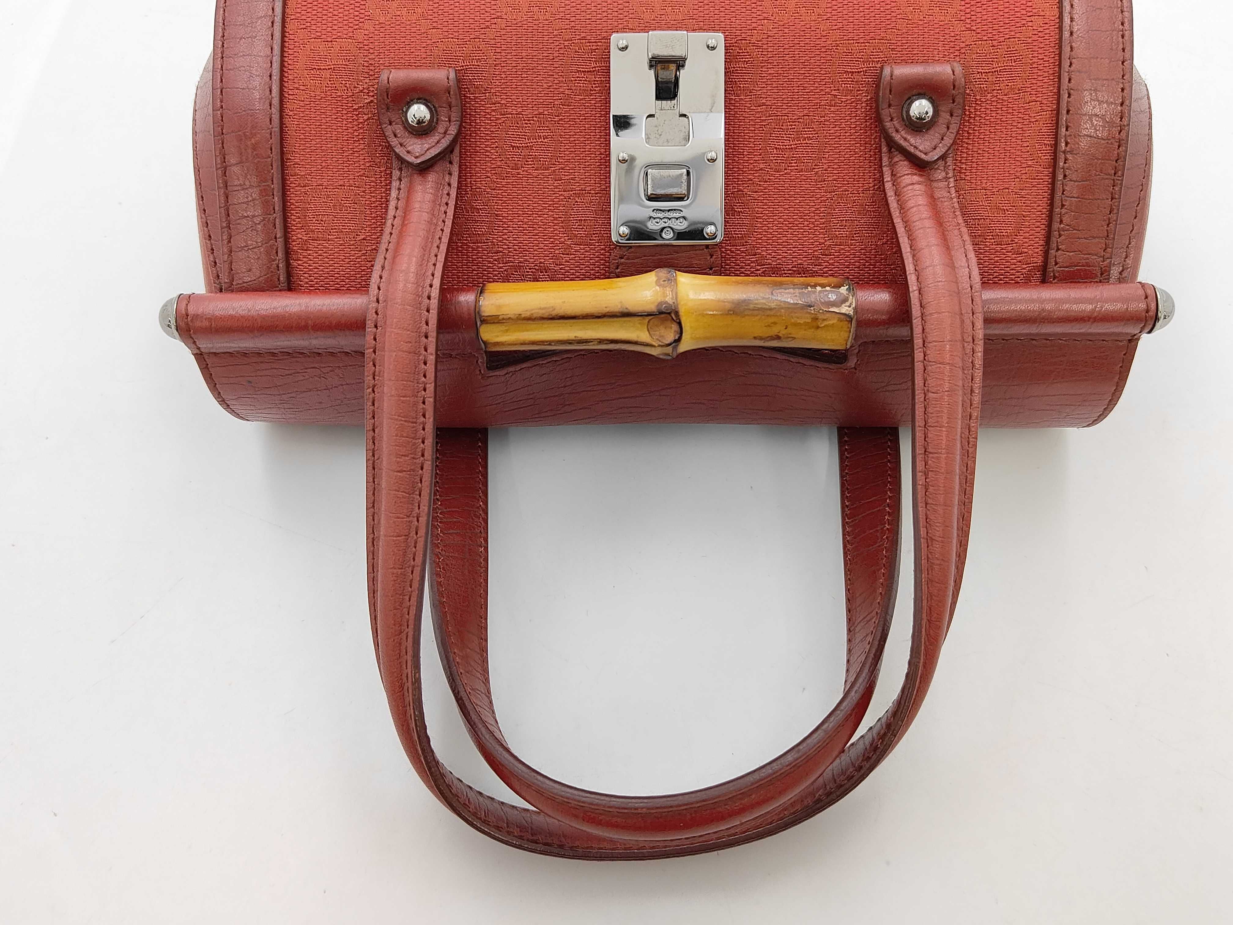 Bamboo GG Canvas Handbag 114991 — view 5