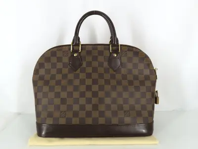 Damier Alma PM N53151 FL0170 Brown Handbag