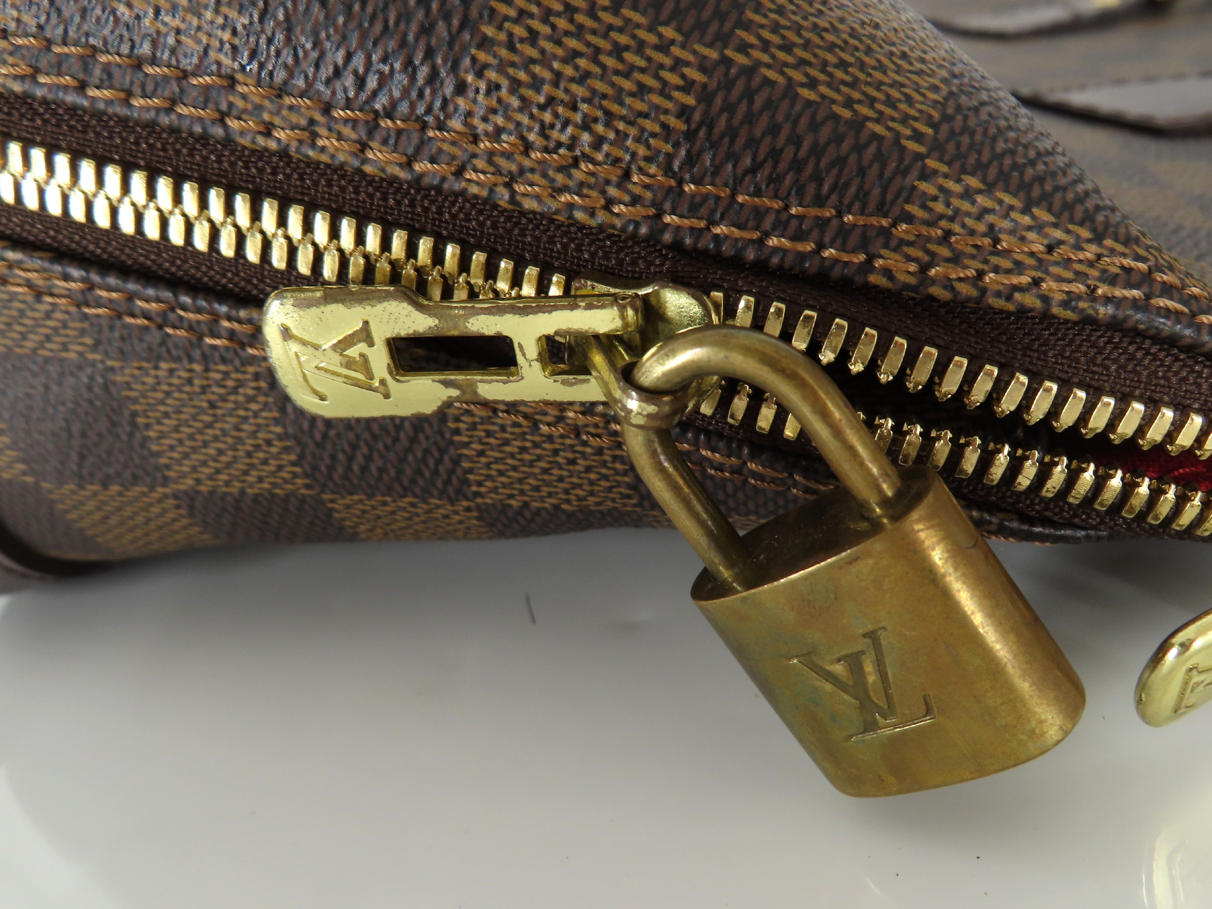 Damier Alma PM N53151 FL0170 Brown Handbag — view 6