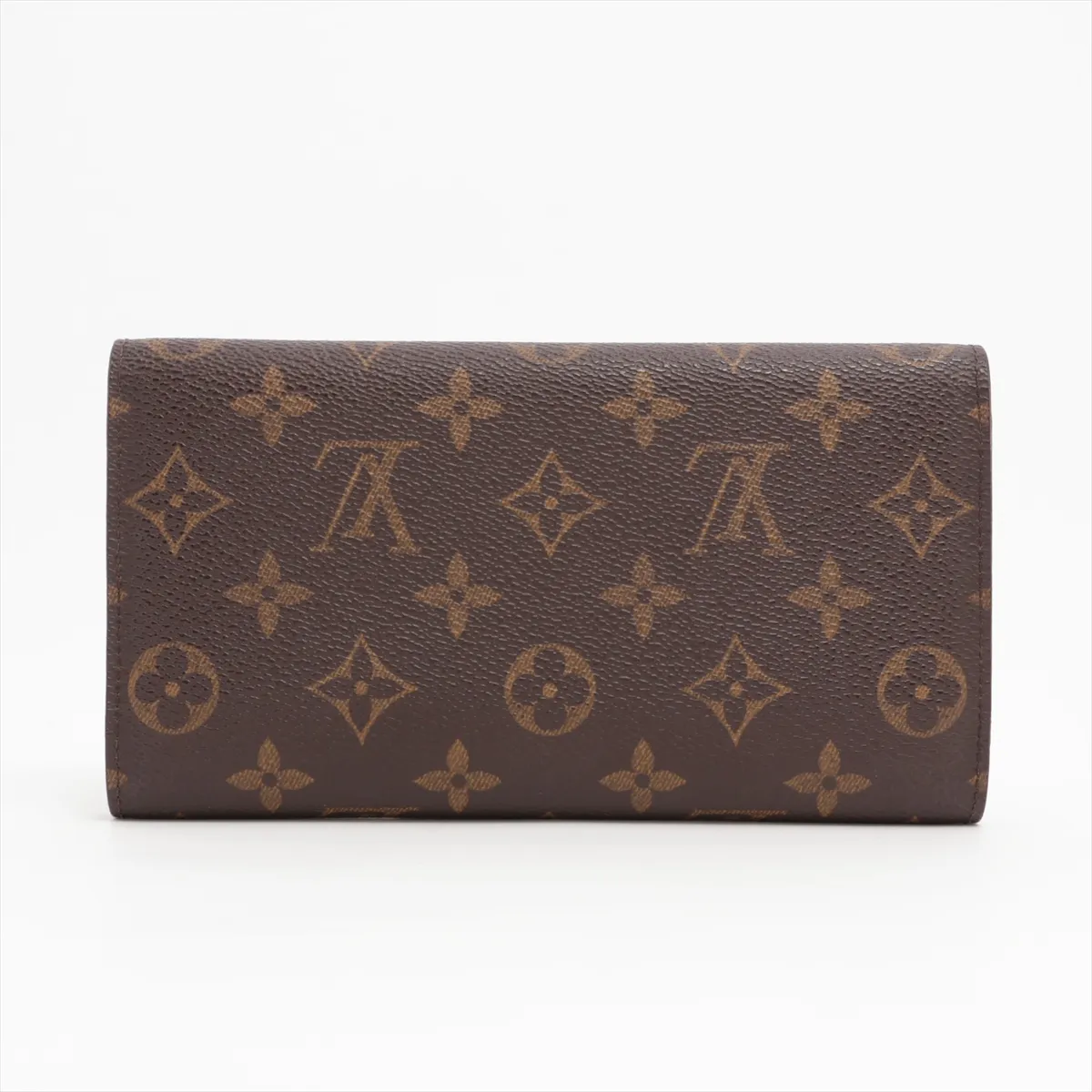 Monogram Porte Tresor International M61215 FL0072 Brown Long Wallet — view 2