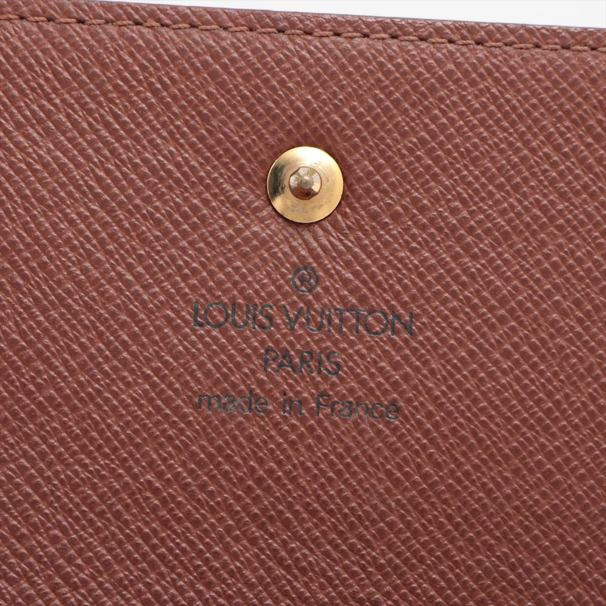 Monogram Porte Tresor International M61215 FL0072 Brown Long Wallet — view 8
