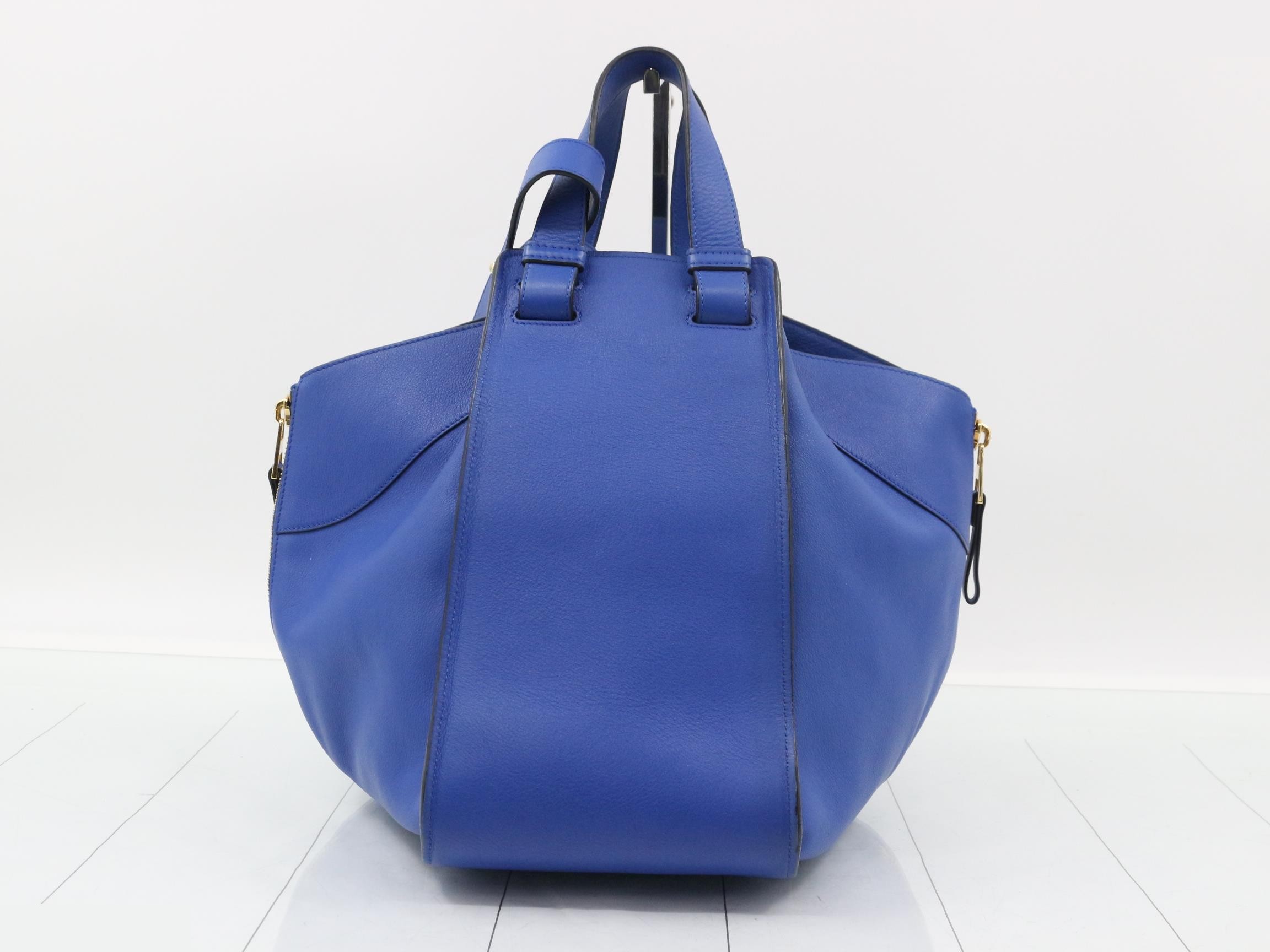 Hammock leather 6WAY handbag blue — view 2