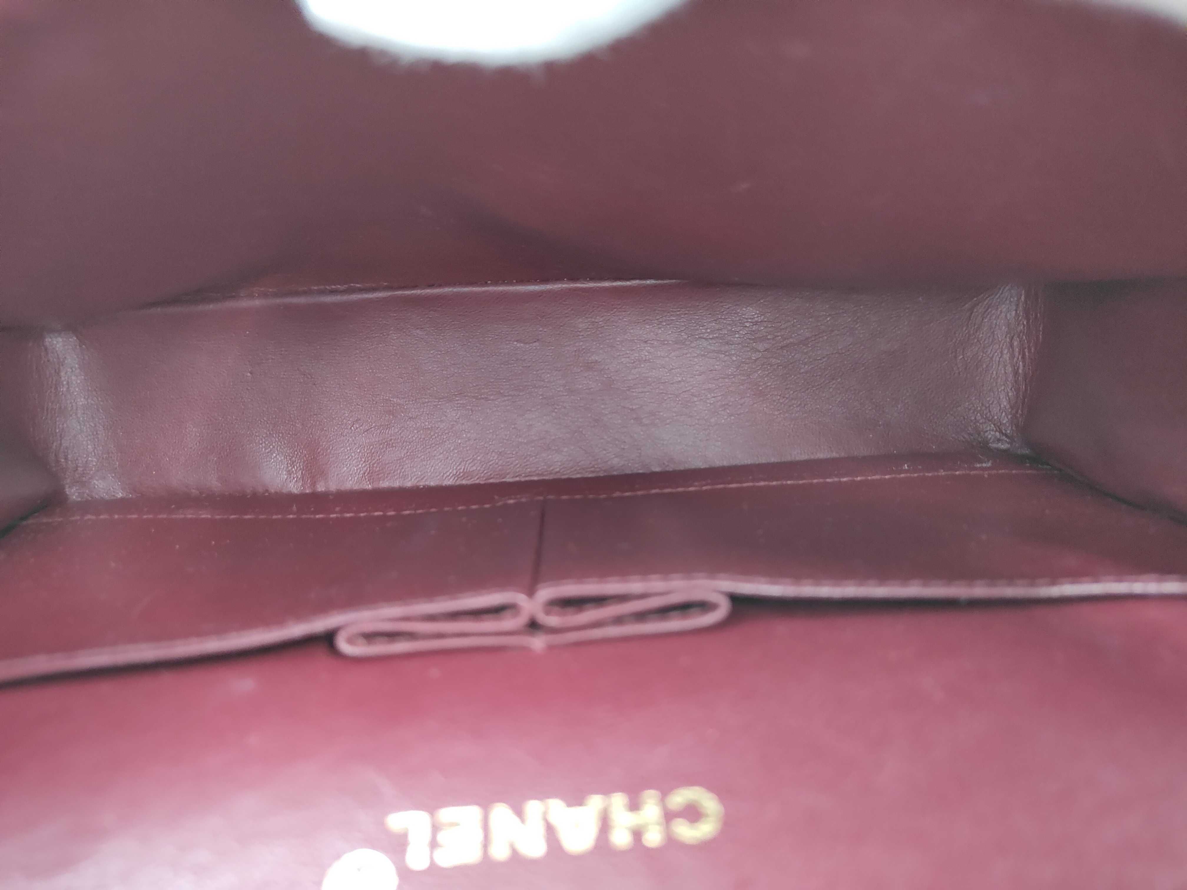 Lambskin Matelassé Double Flap Shoulder Bag — view 11
