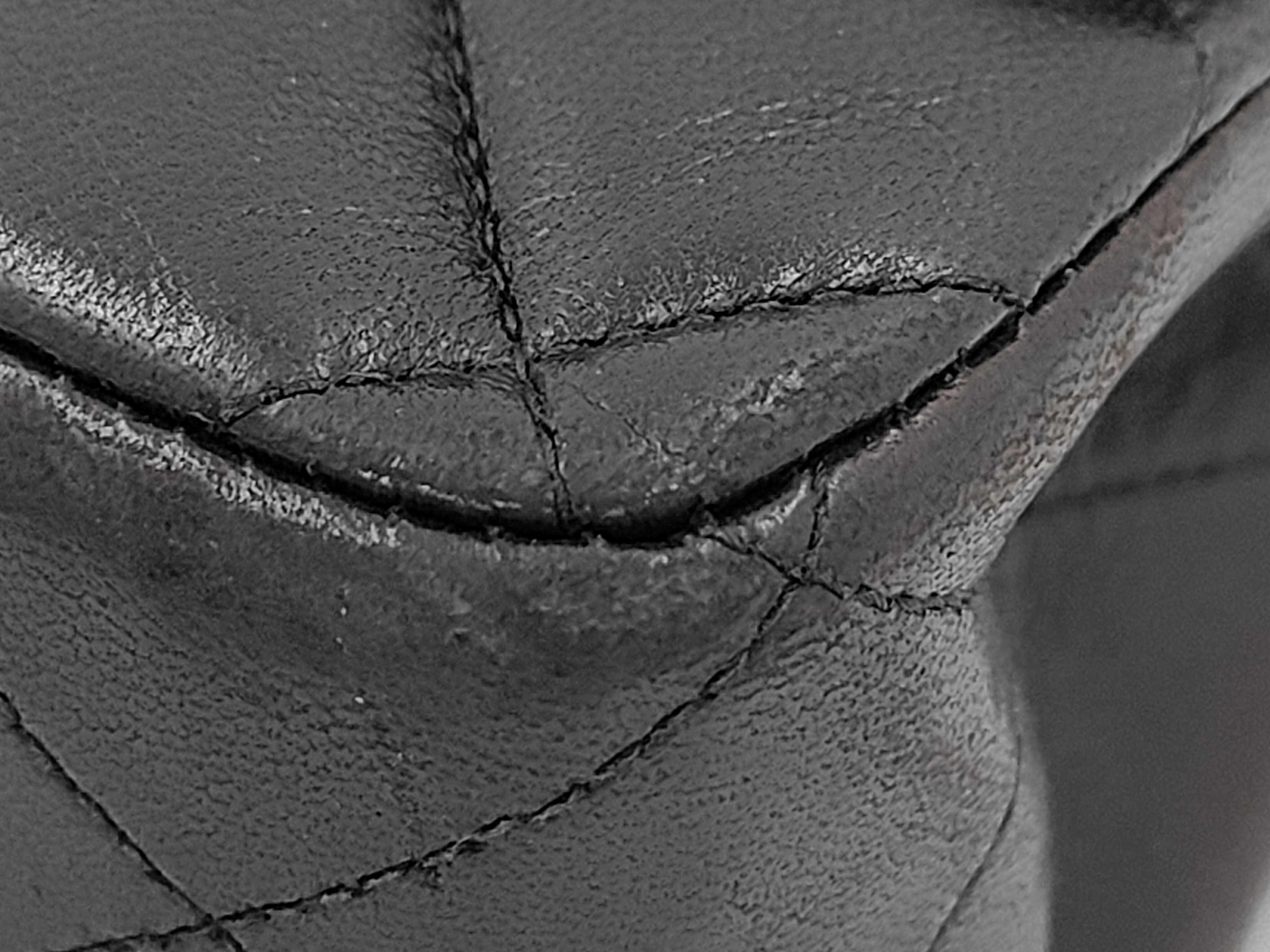 Lambskin Matelassé Double Flap Shoulder Bag — view 4