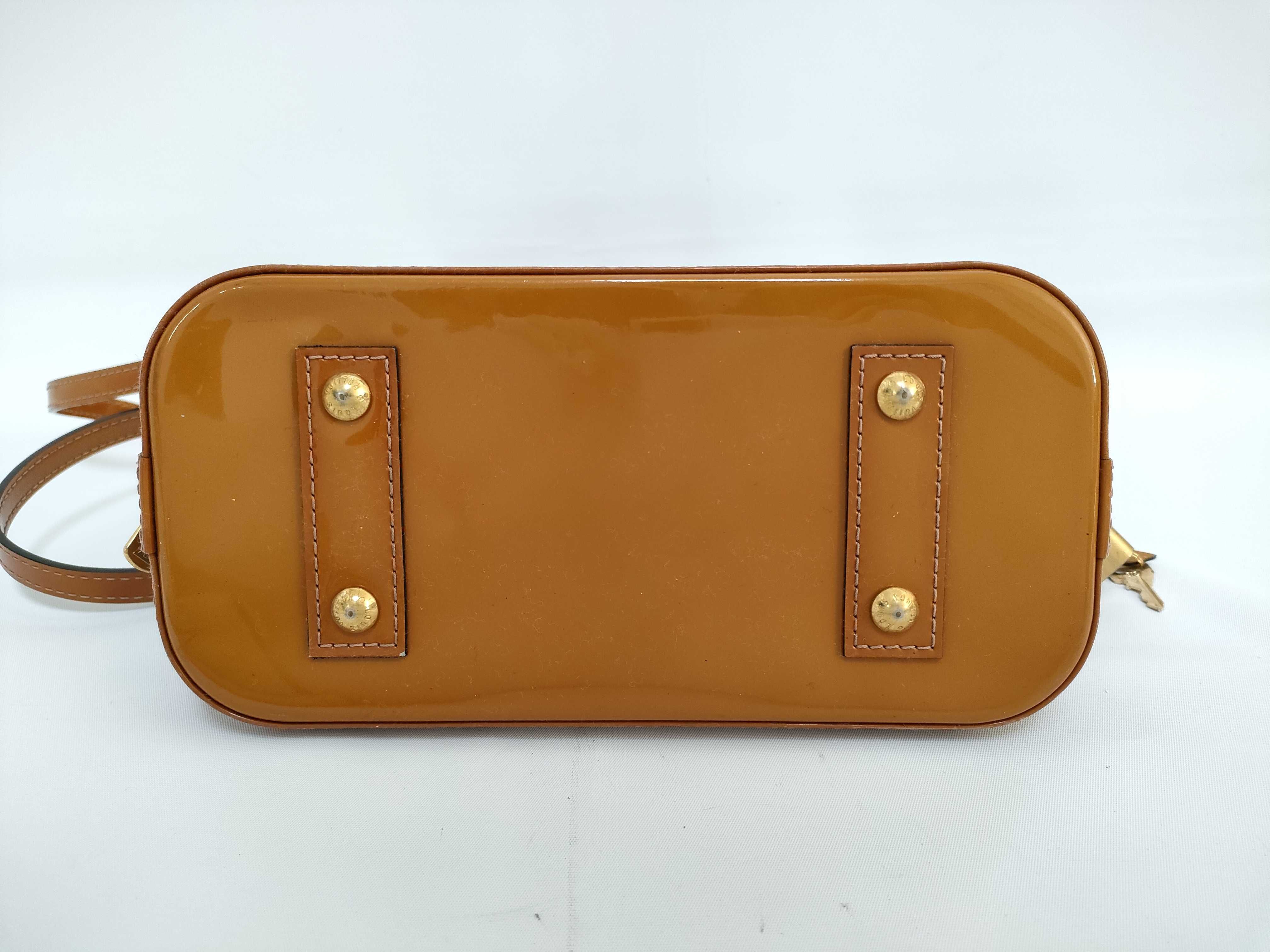 Vernis LV Louis Vuitton Vernis Almabb Hand & Shoulder Bag Handbag — view 3