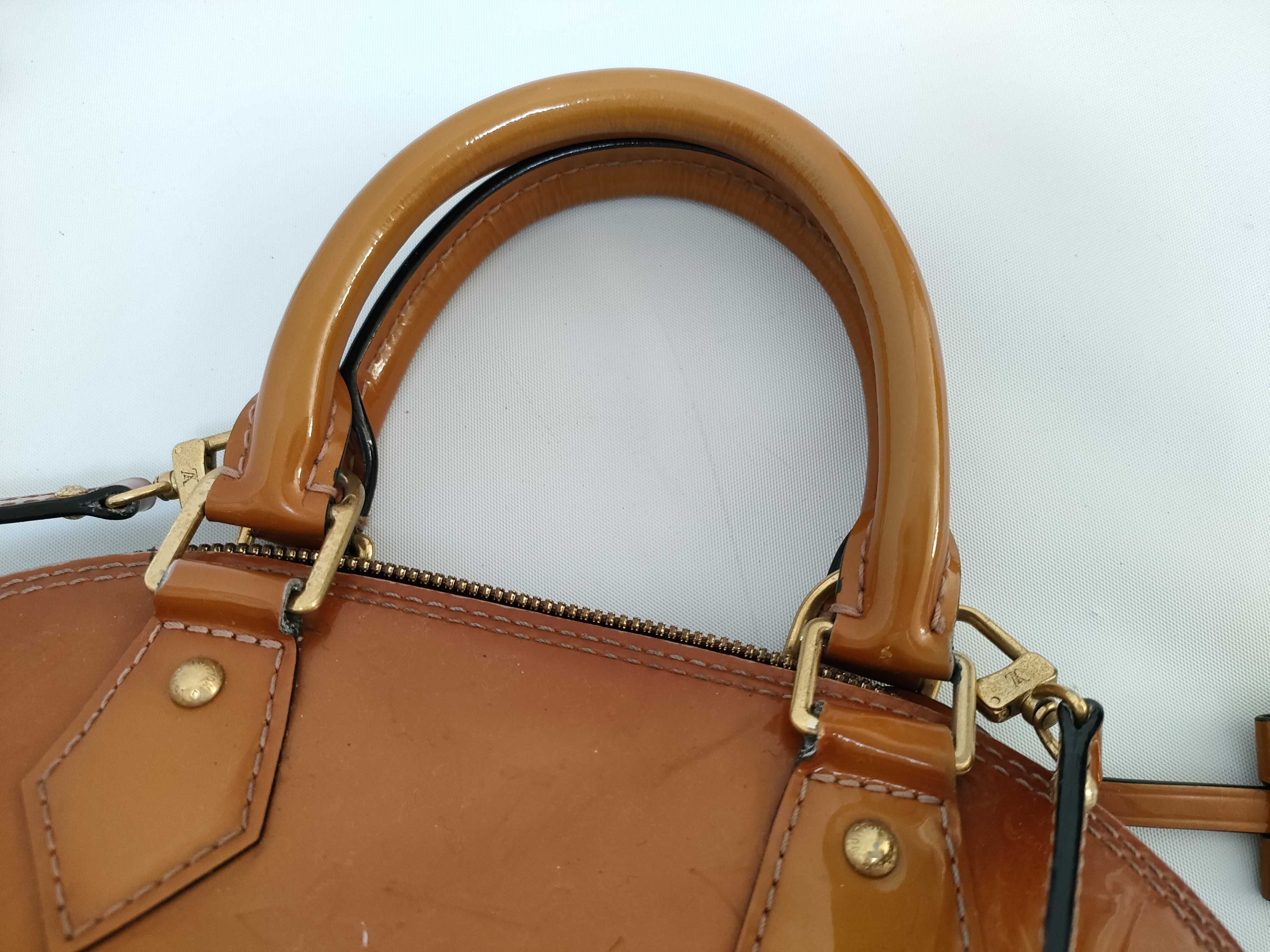 Vernis LV Louis Vuitton Vernis Almabb Hand & Shoulder Bag Handbag — view 5
