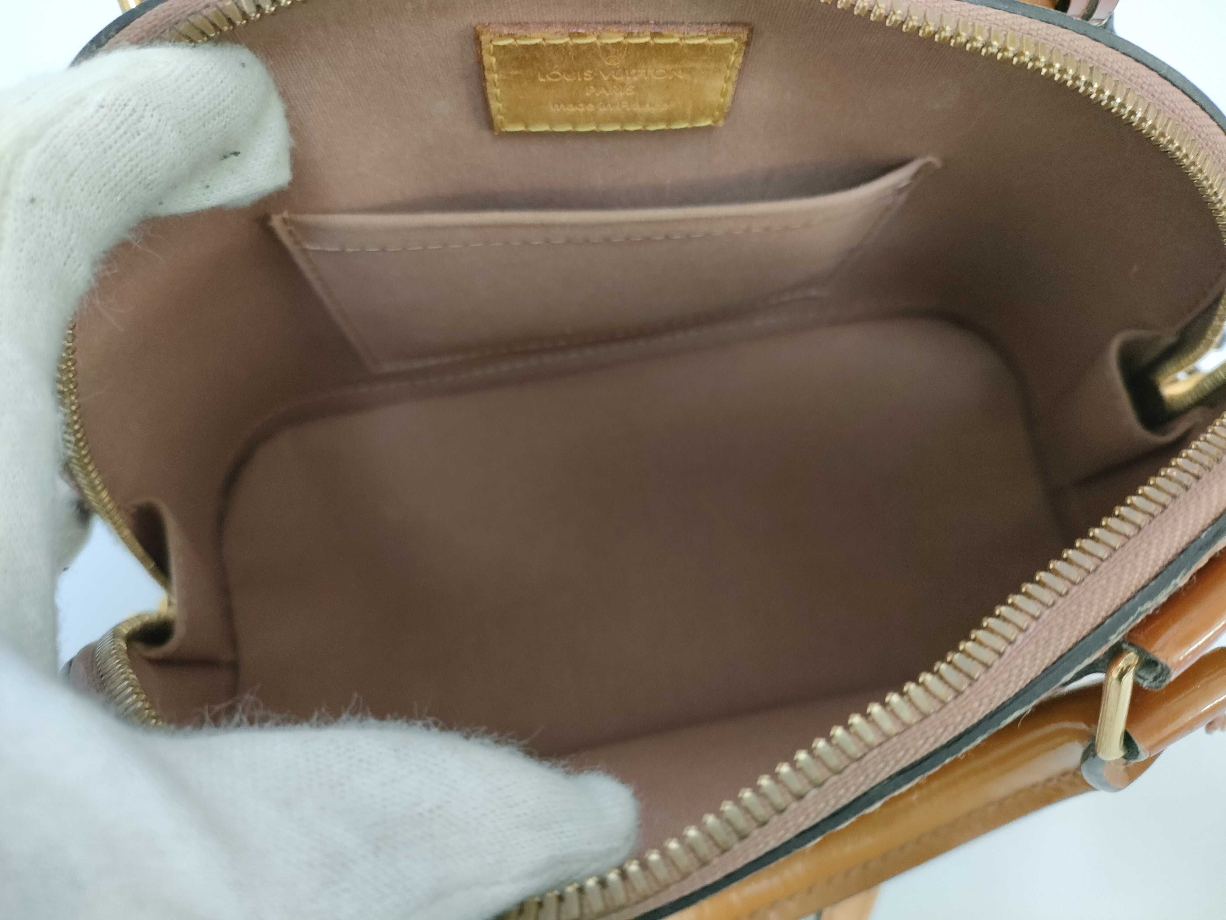 Vernis LV Louis Vuitton Vernis Almabb Hand & Shoulder Bag Handbag — view 9