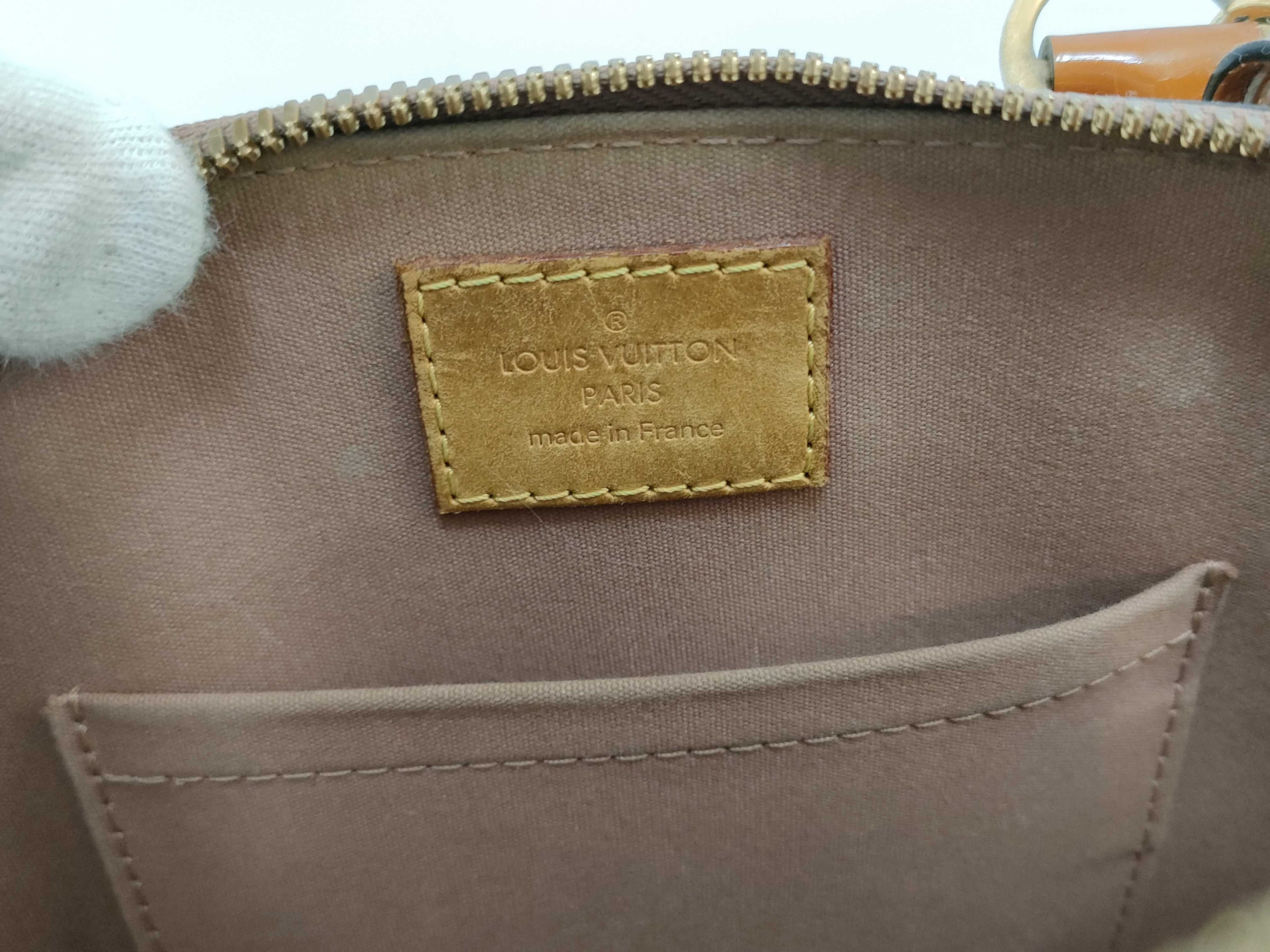Vernis LV Louis Vuitton Vernis Almabb Hand & Shoulder Bag Handbag — view 10