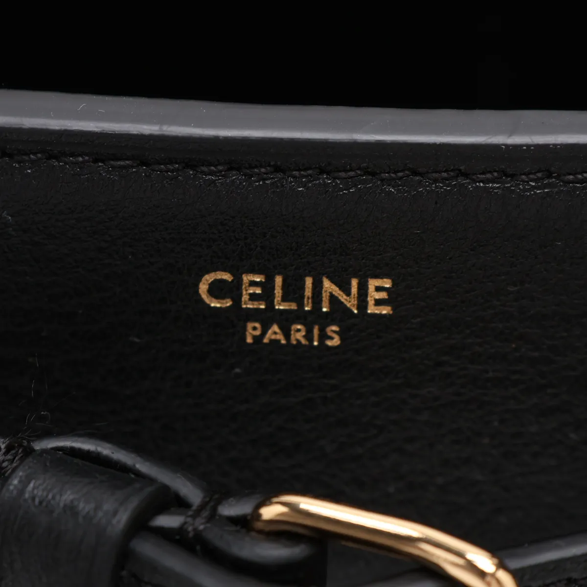 Conti Leather 2-Way Handbag, Black — view 12