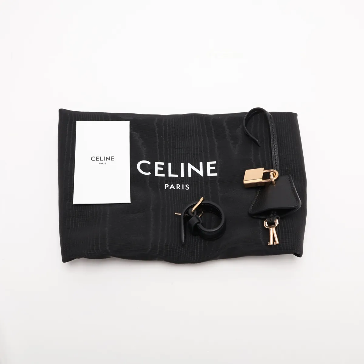 Conti Leather 2-Way Handbag, Black — view 13