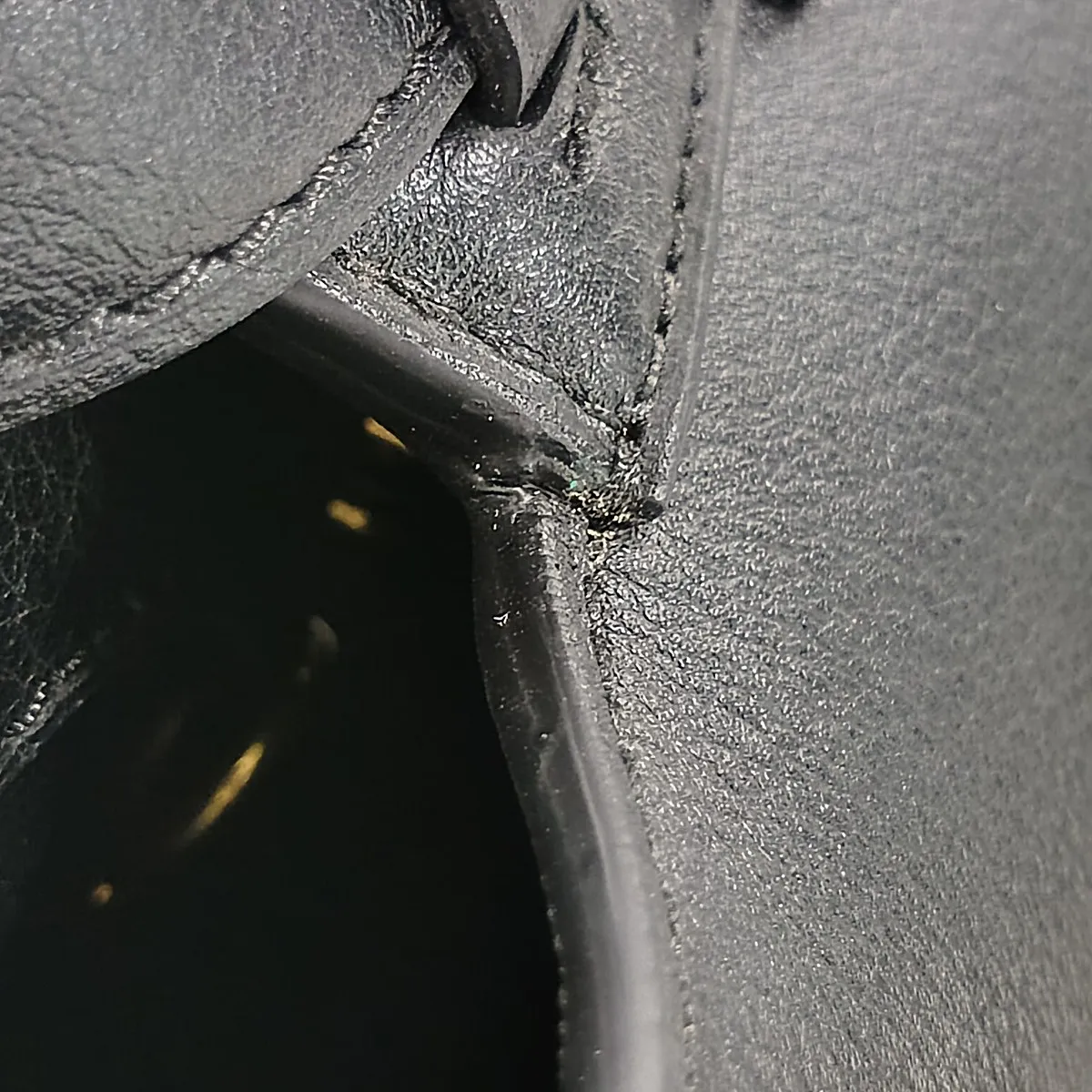 Conti Leather 2-Way Handbag, Black — view 14