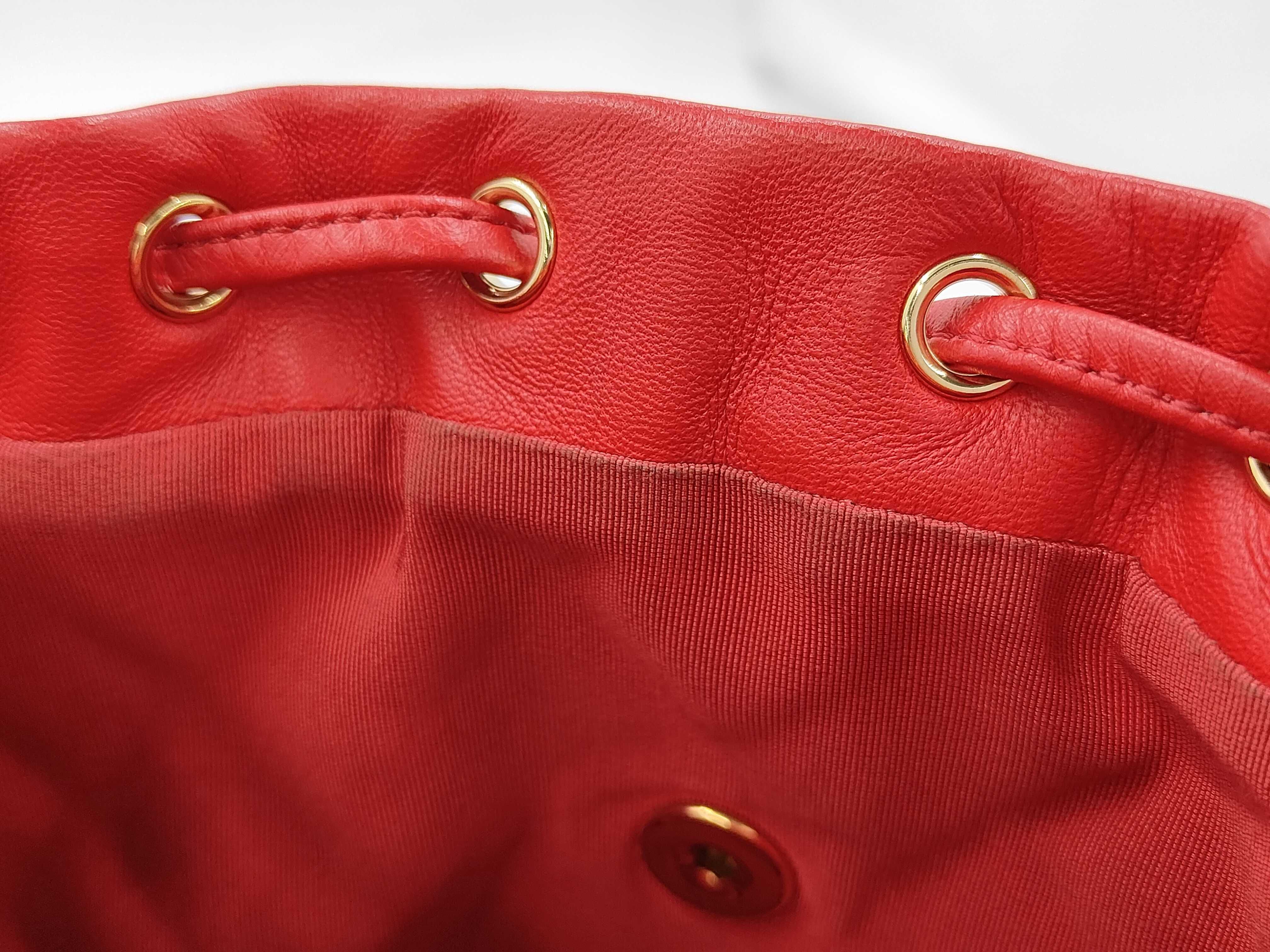 Matelassé Backpack Chain Shoulder Rucksack — view 13