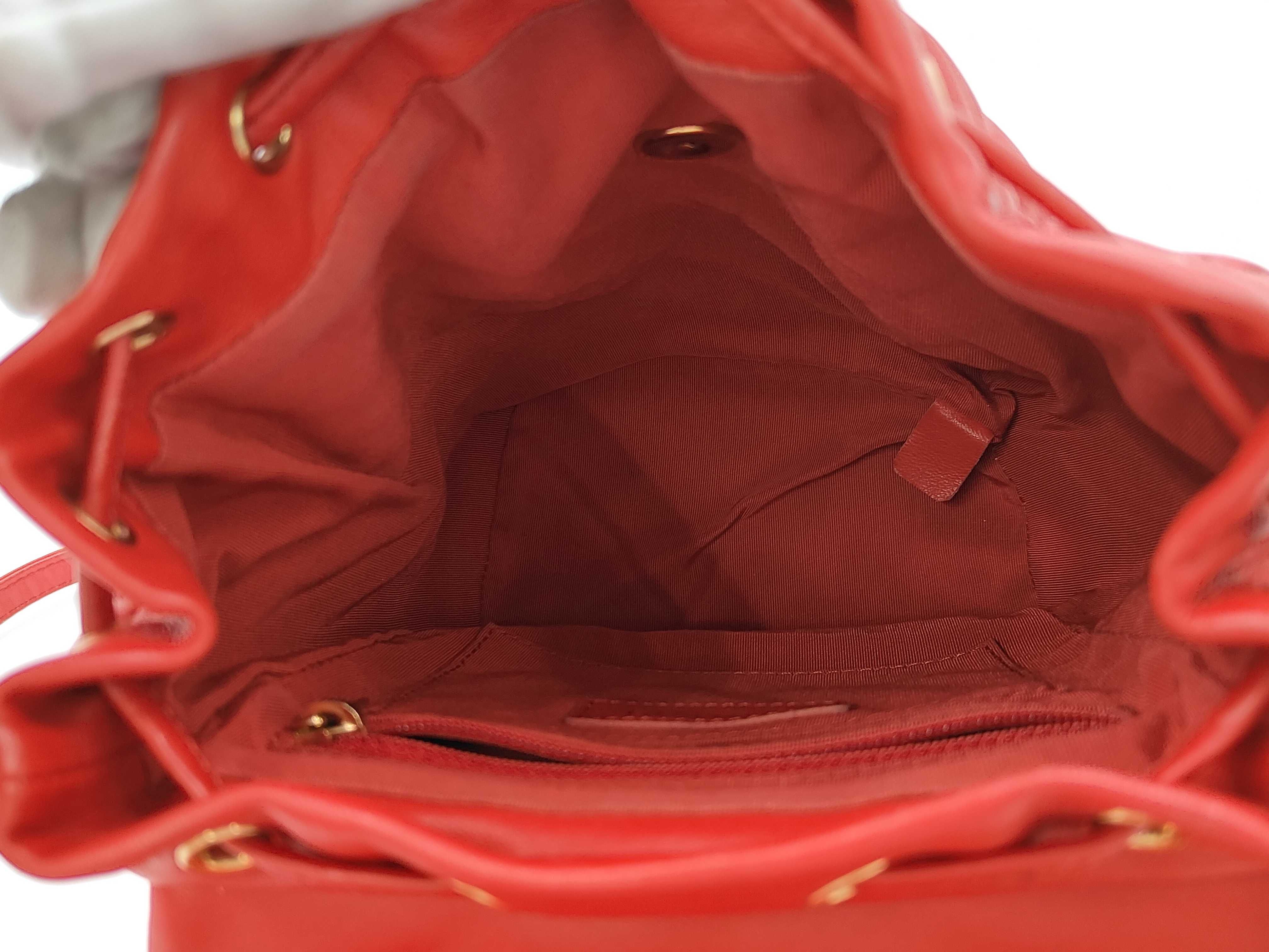 Matelassé Backpack Chain Shoulder Rucksack — view 10