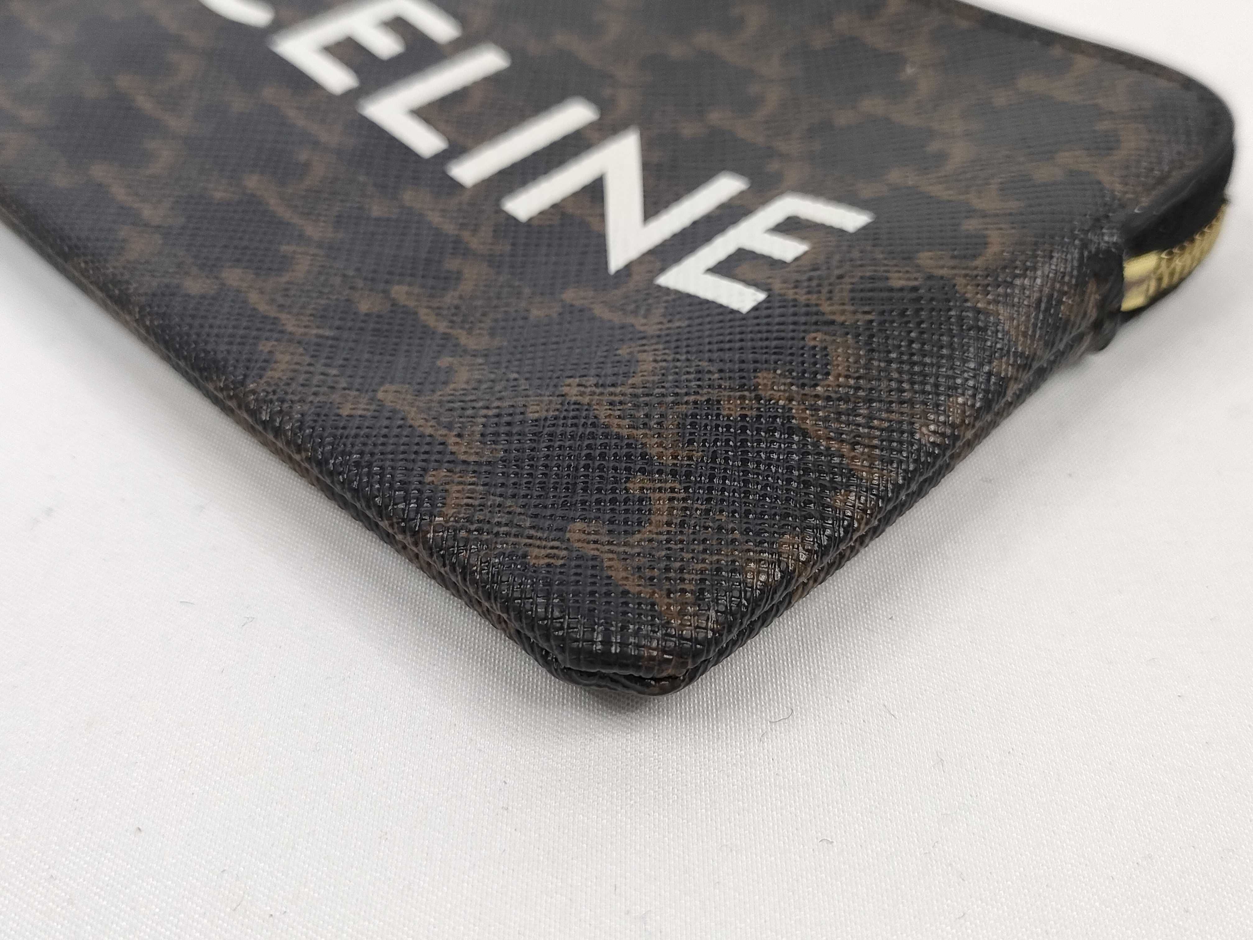 Triomphe PVC Chain Coin Case — view 3