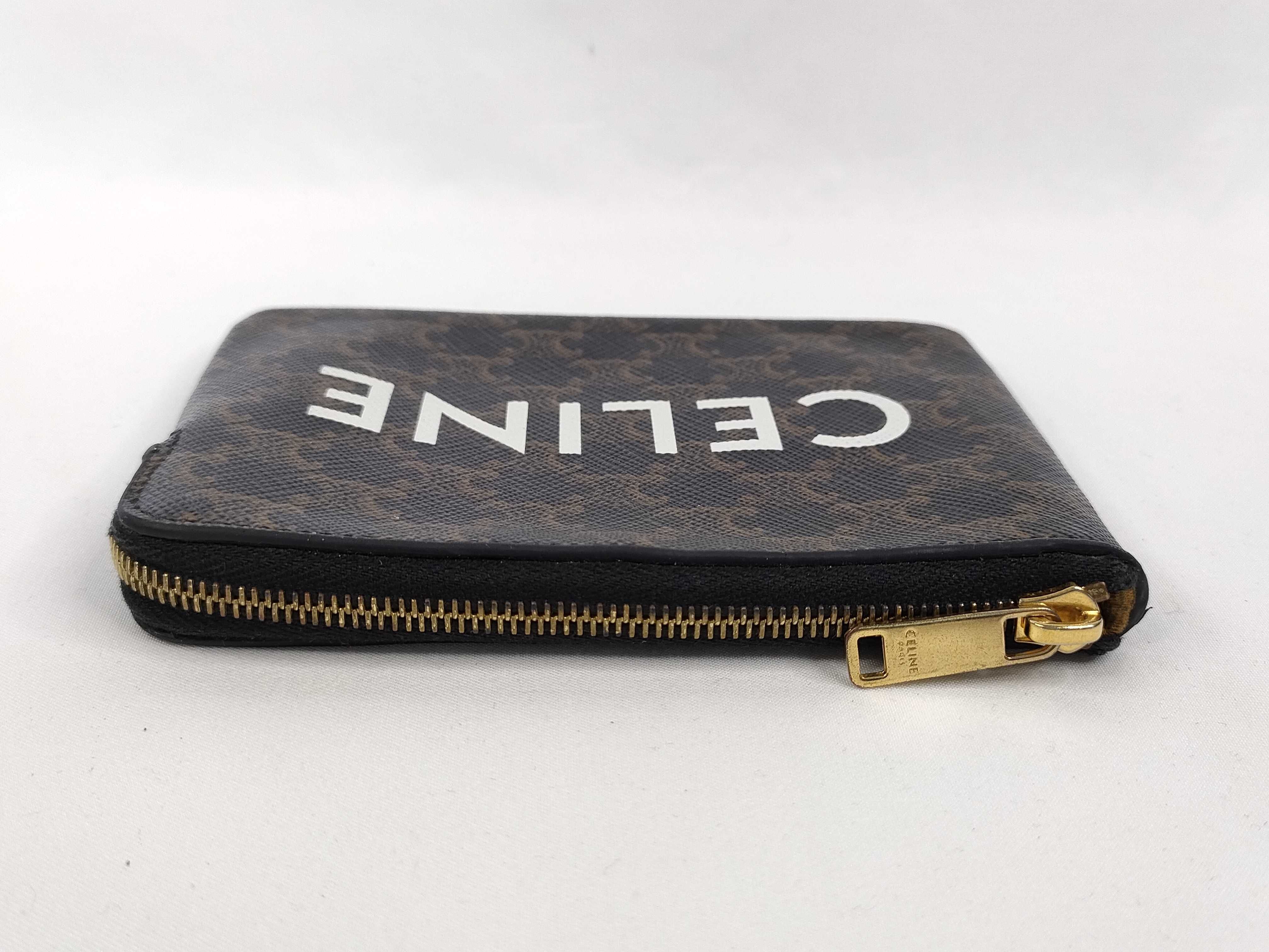 Triomphe PVC Chain Coin Case — view 6