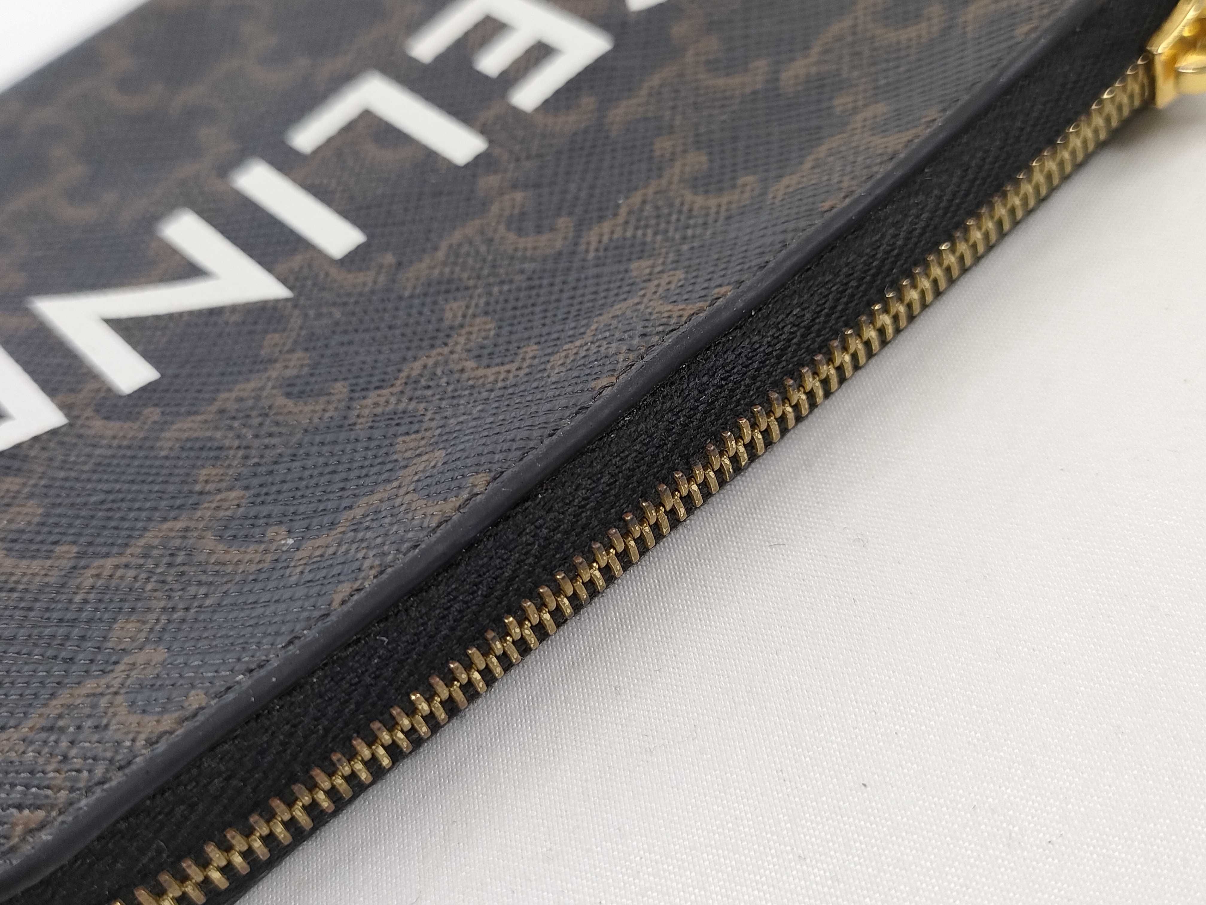 Triomphe PVC Chain Coin Case — view 7