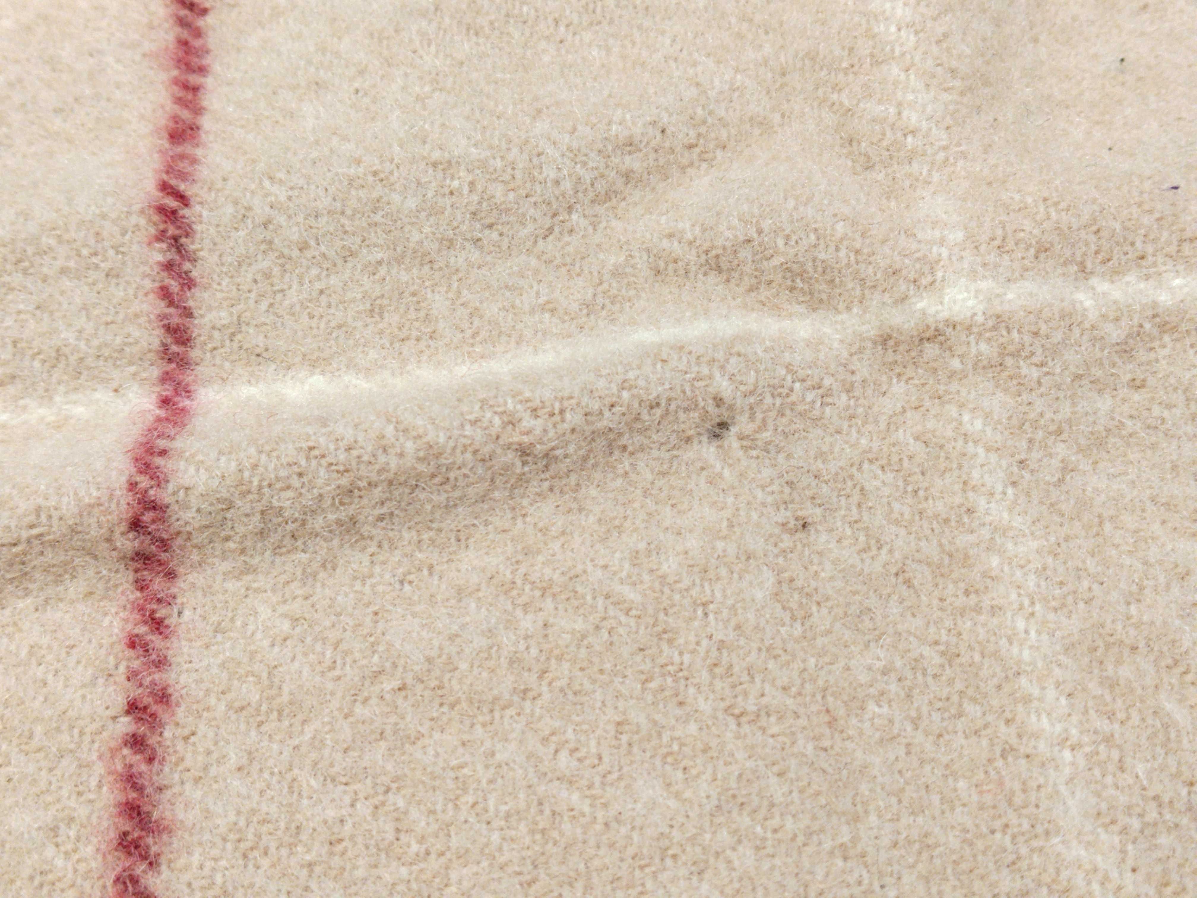 Nova Check Lap Blanket Shawl Beige Other Accessories — view 7