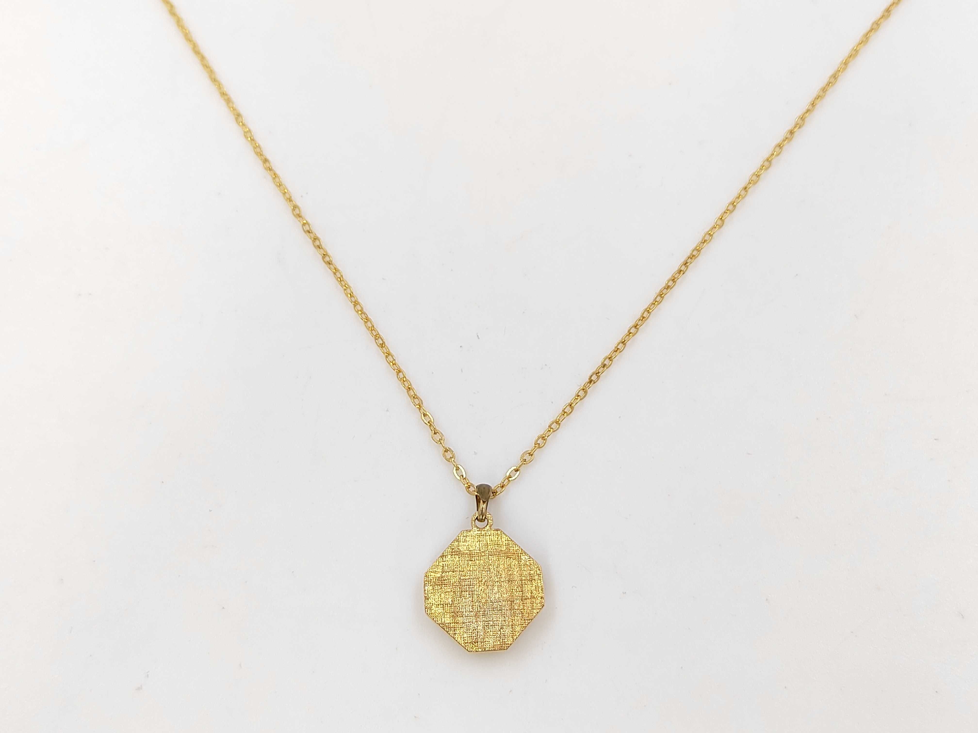 (YSL) Rhinestone GP Necklace — view 2
