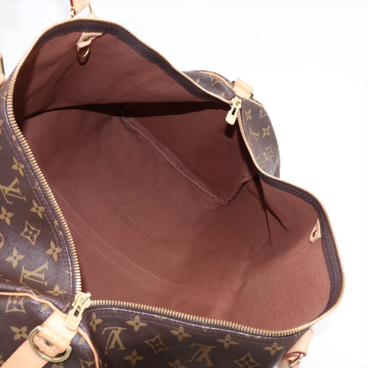 Monogram Keepall Bandoulière 55 M41414 DR1117 Brown — view 9
