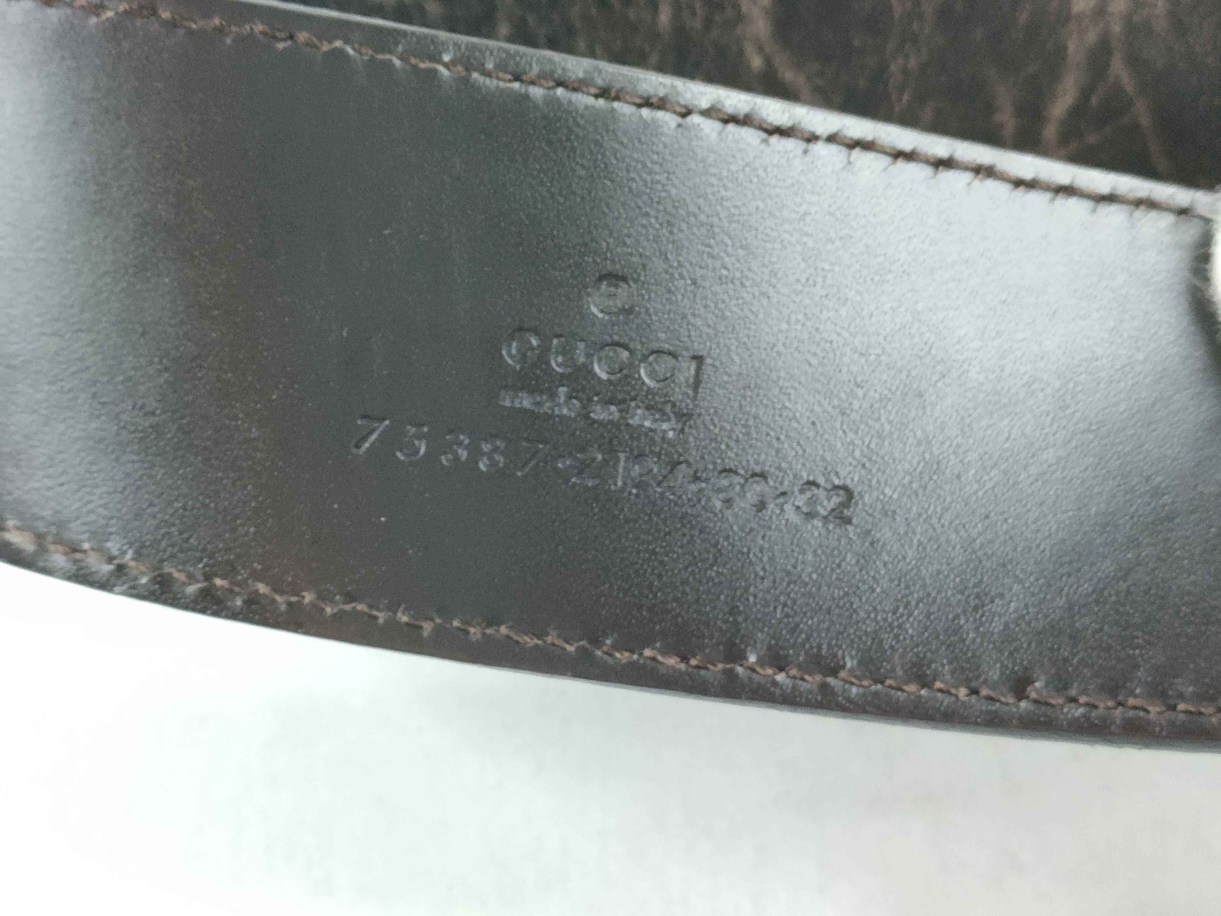 GG Marmont Belt, Brown, Size 80 — view 8
