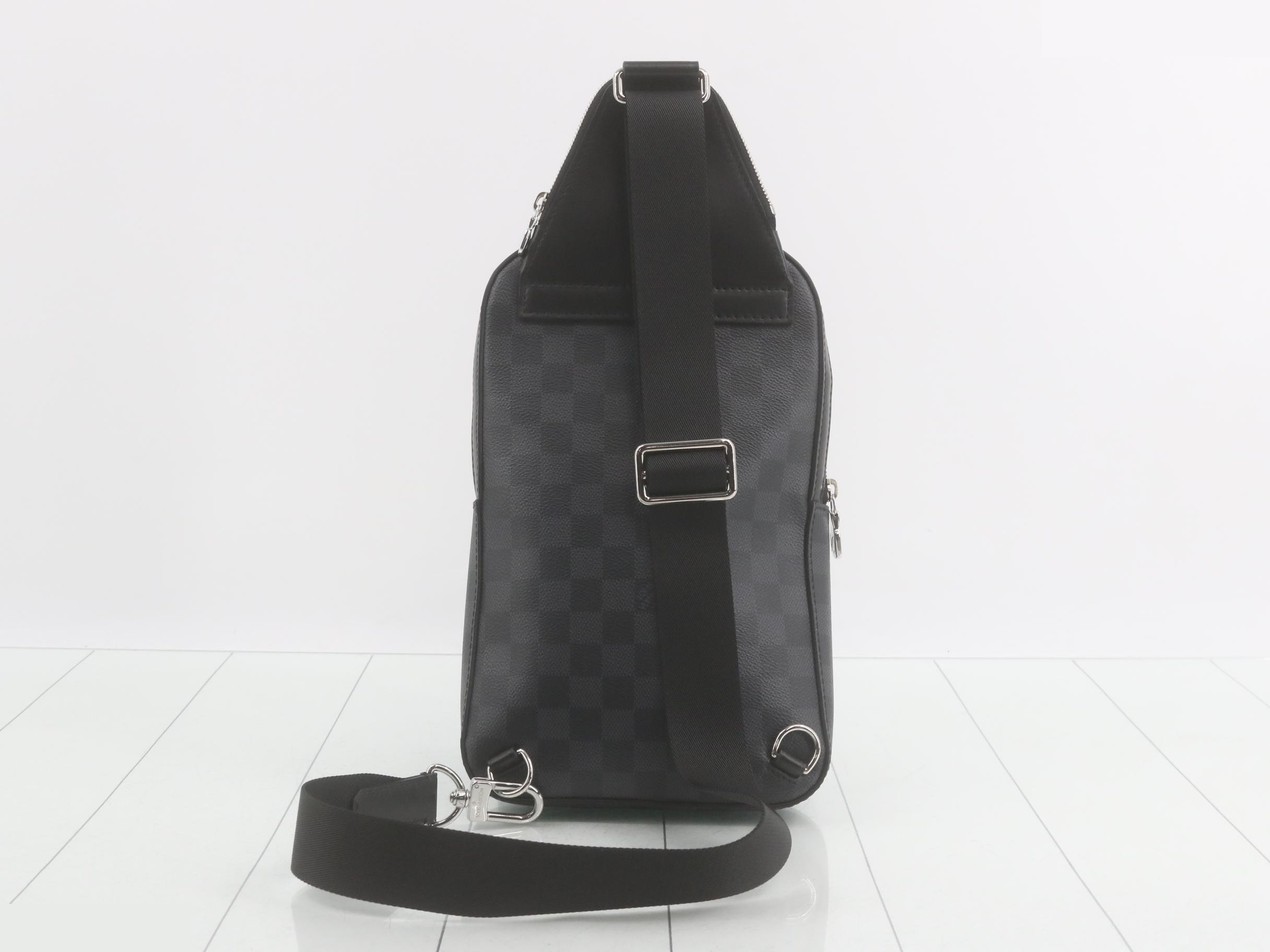 Unused Damier Graphite Avenue Sling Bag N45302 IC — view 2